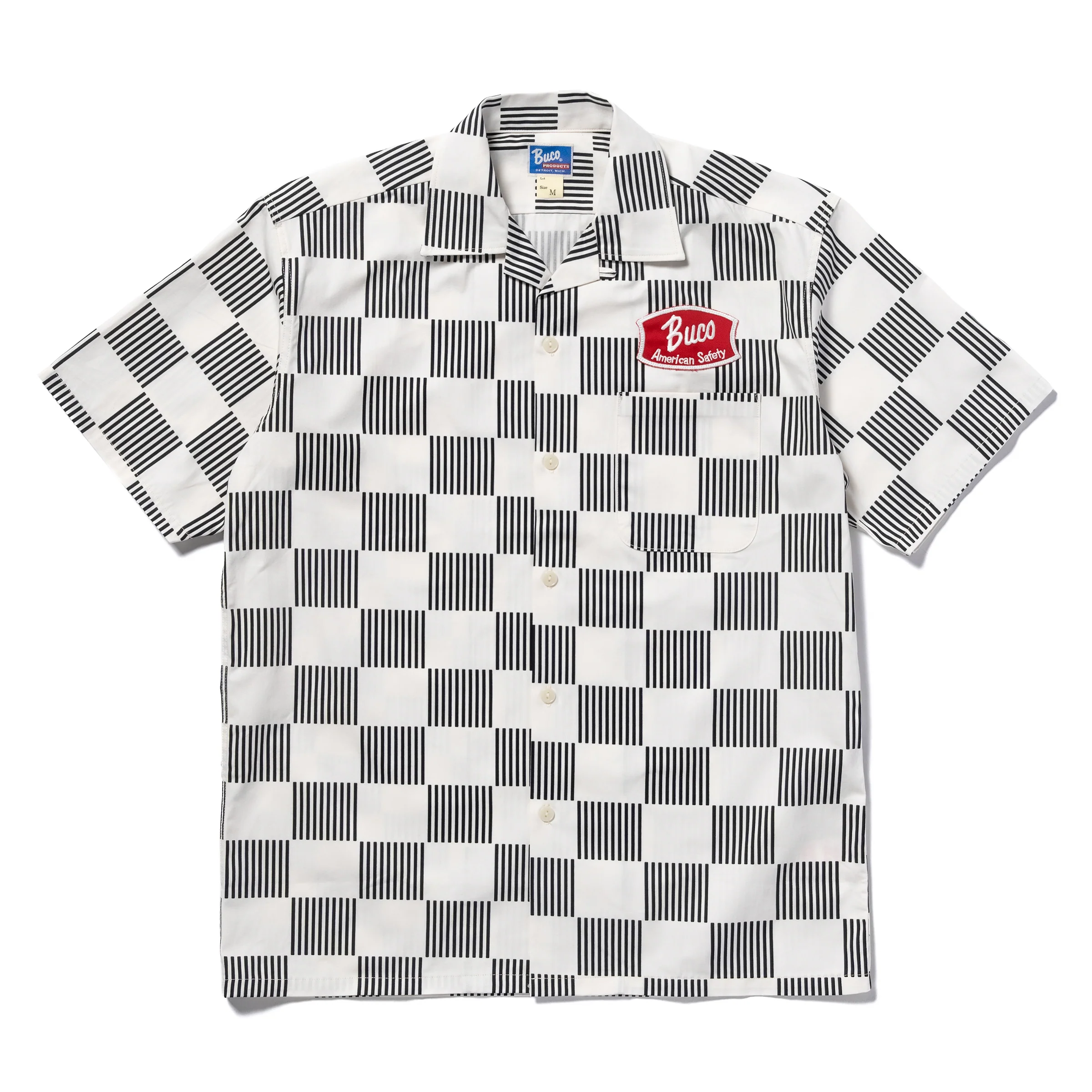 BUCO STRIPED-CHECKERED SHIRT S/S - Image 2