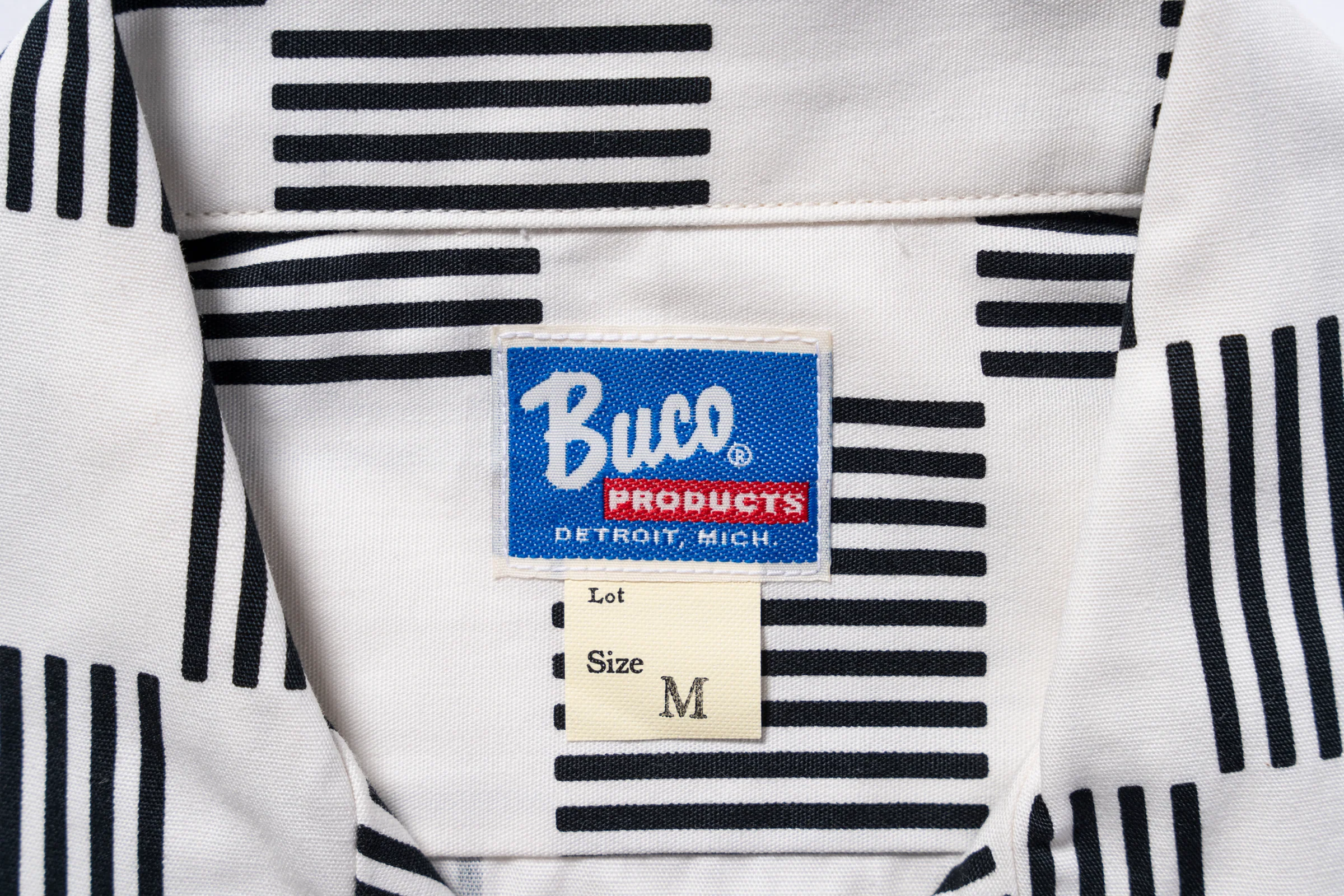 BUCO STRIPED-CHECKERED SHIRT S/S - Image 4