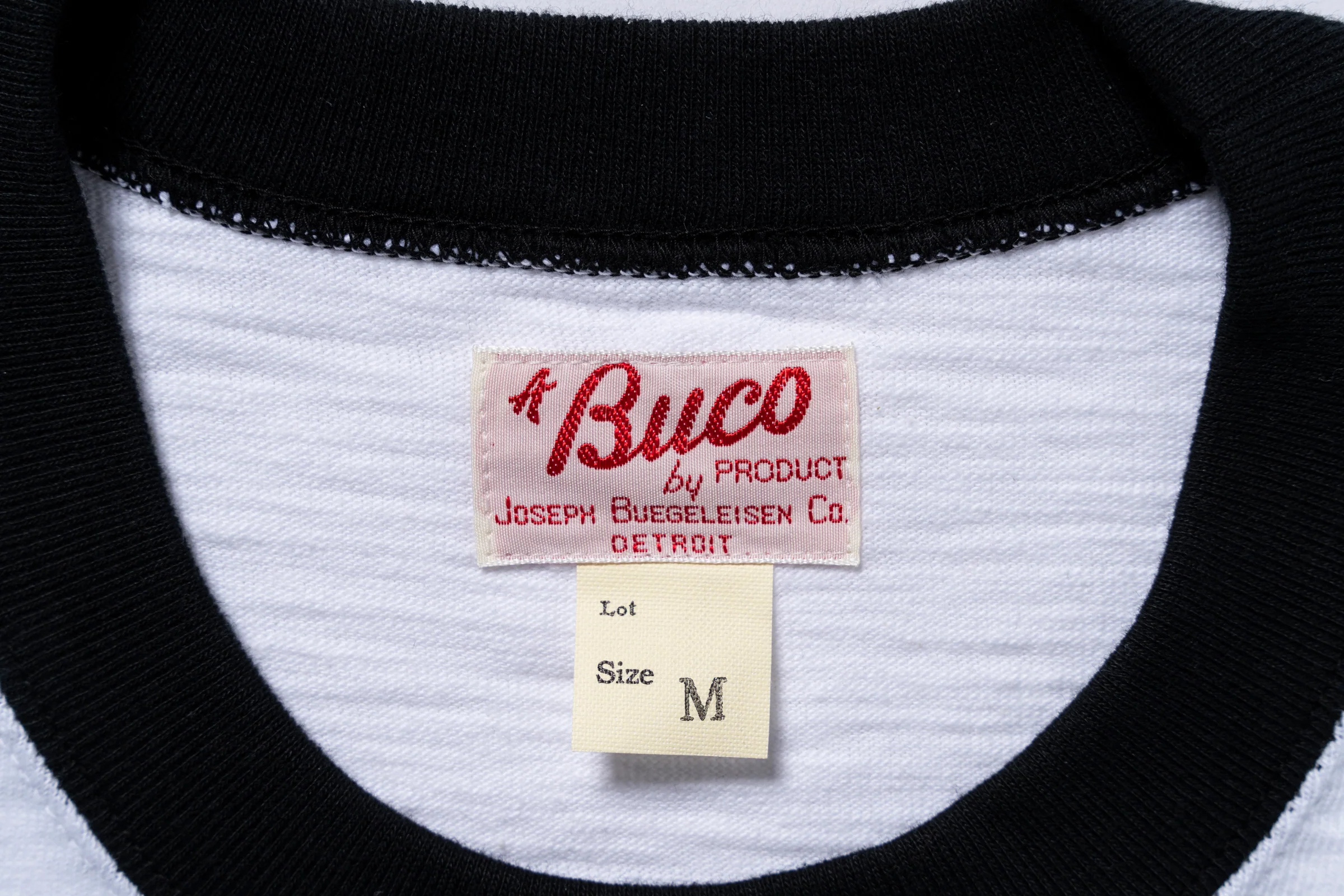 BUCO STRIPED SLEEVE TEE / FLYING WHEEL - Image 4