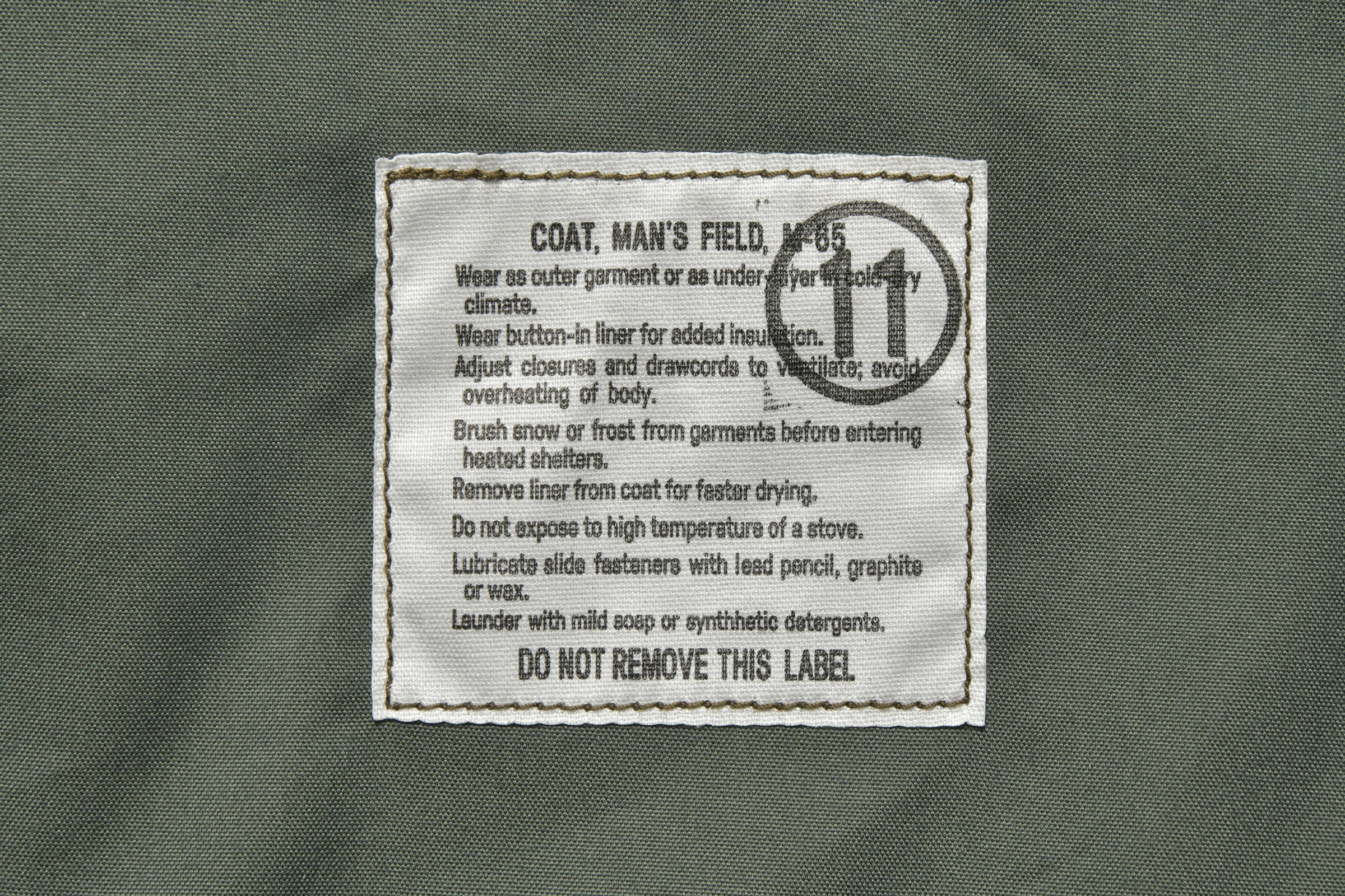 COAT, MAN'S, FIELD, M-65 - Image 5