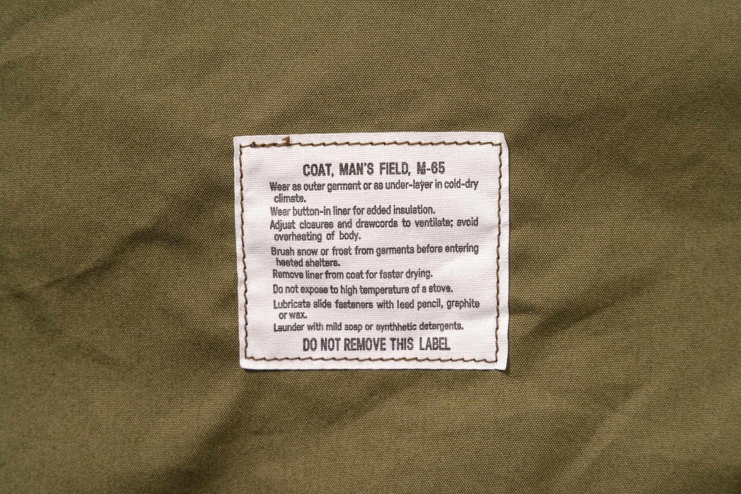 COAT, MAN'S, FIELD, M-65 / WOODLAND PATTERN - Image 5