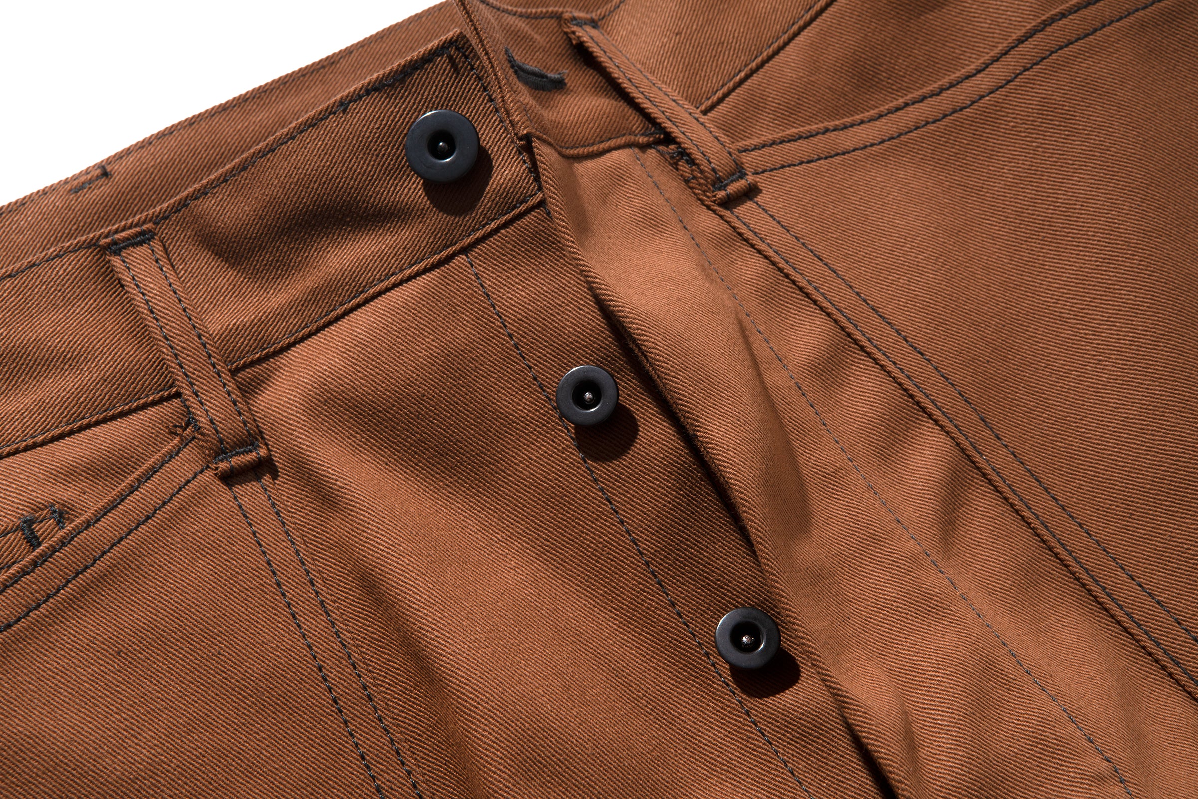 WW1 BROWN FATIGUE TROUSERS - Image 4