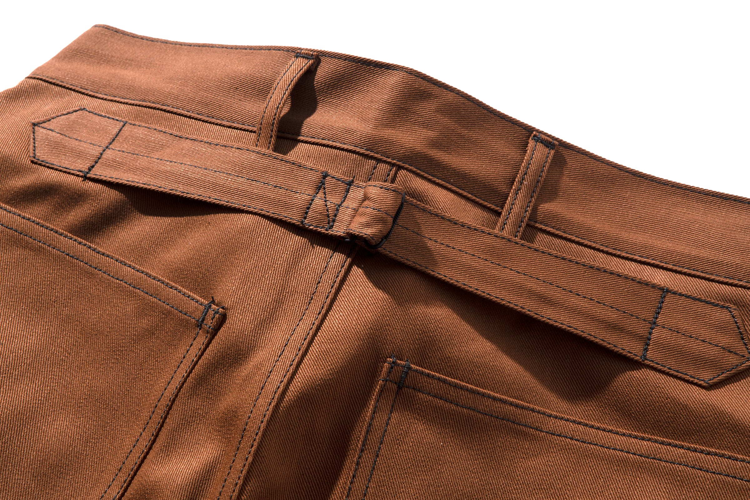 WW1 BROWN FATIGUE TROUSERS - Image 5