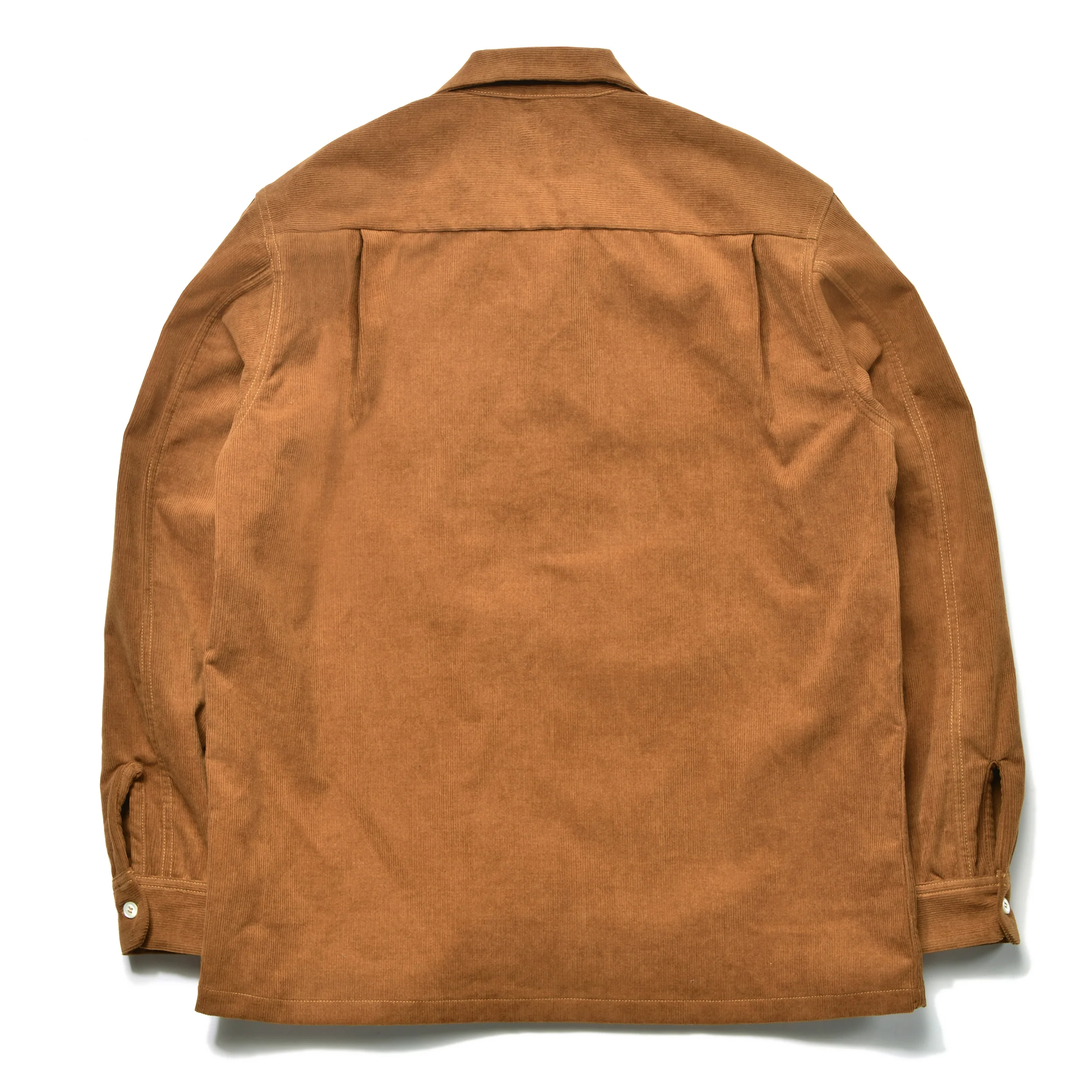 CORDUROY OPEN COLLAR SHIRT - Image 3