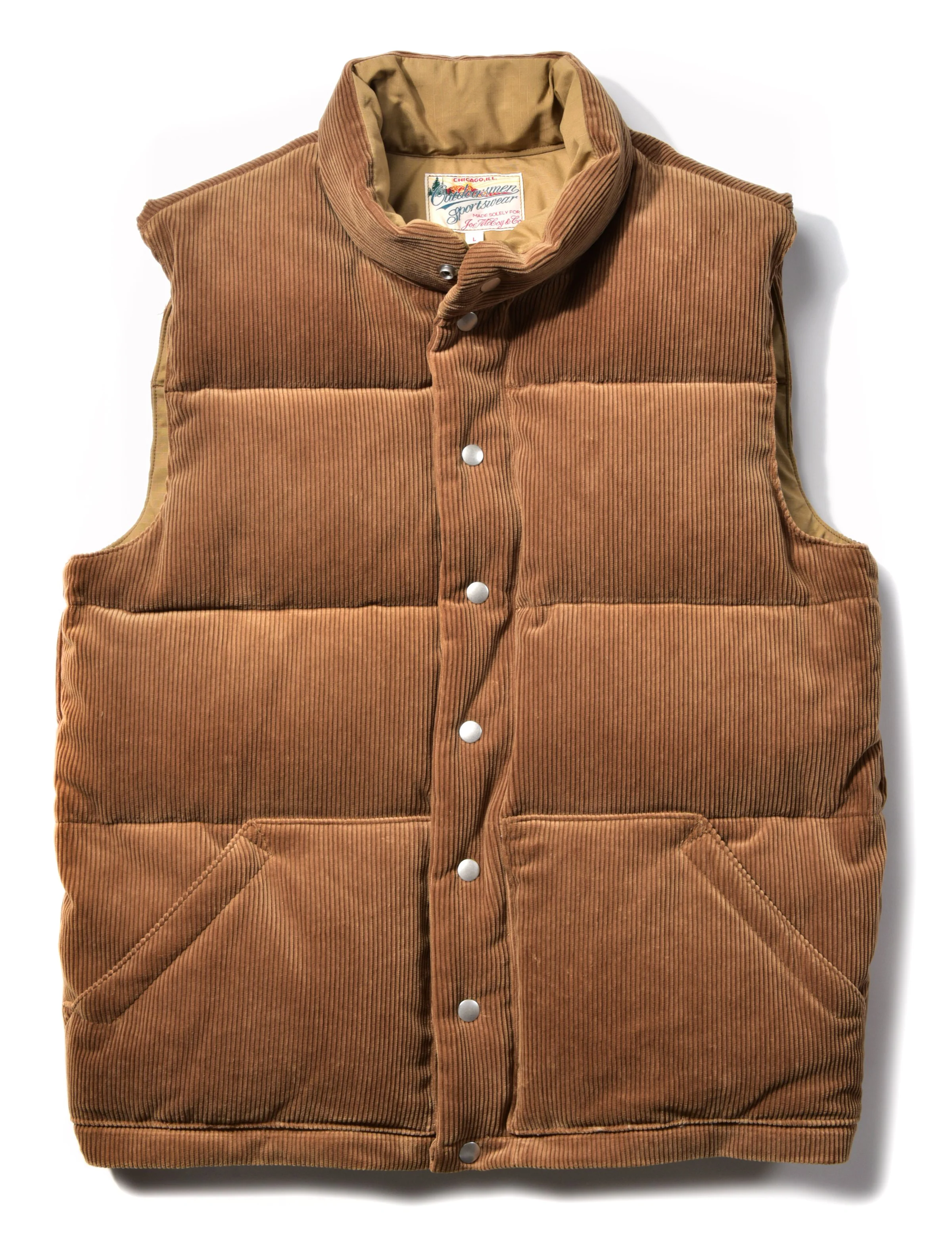 CORDUROY DOWN VEST - Image 2