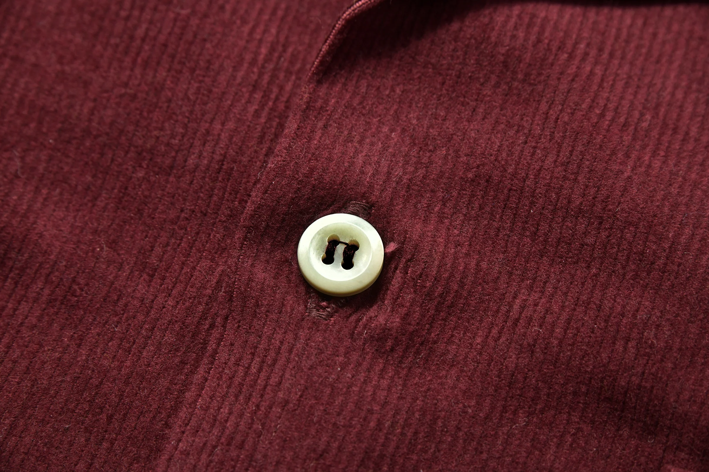 CORDUROY OPEN COLLAR SHIRT - Image 5