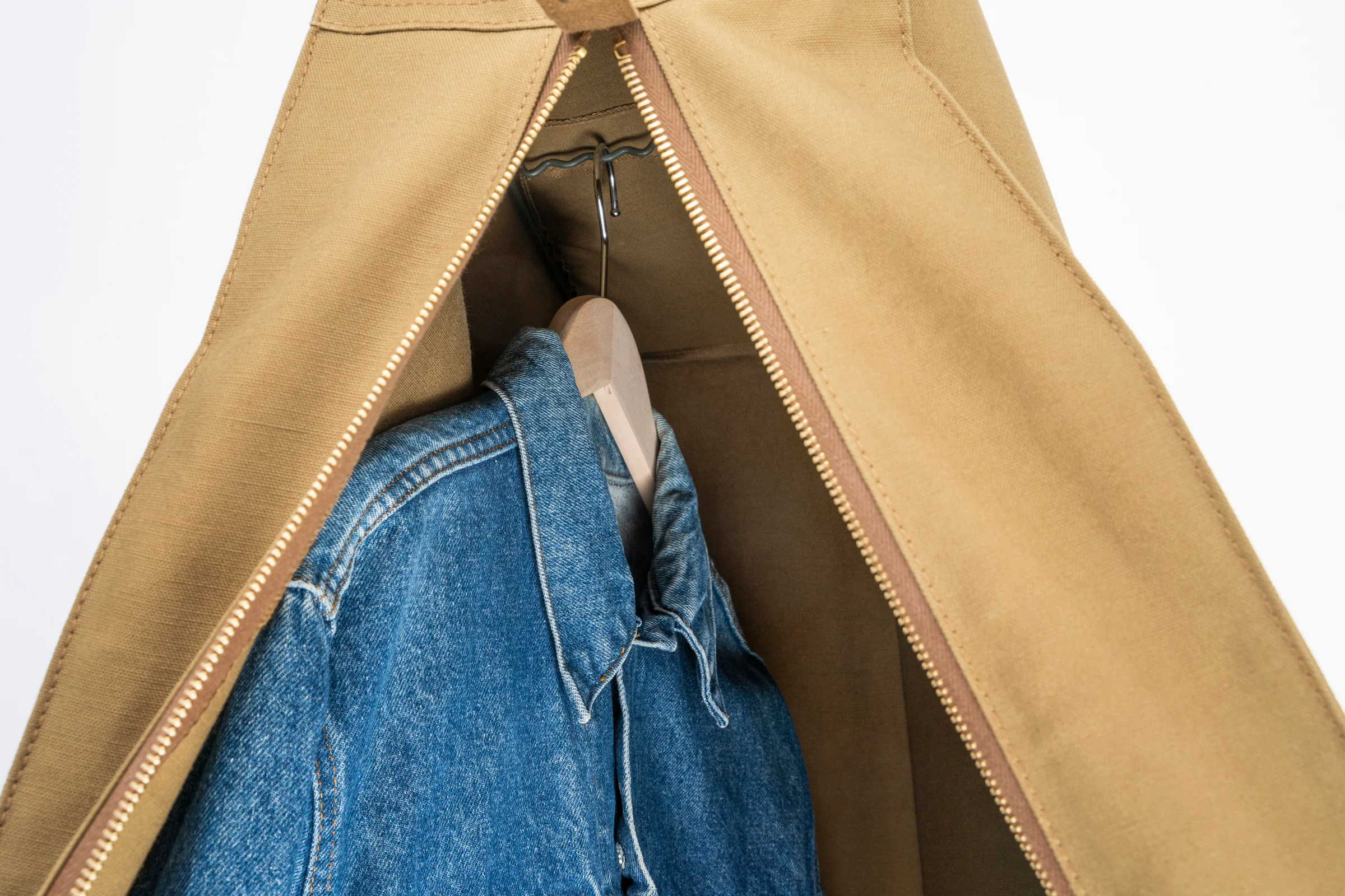 COTTON CANVAS TRAVEL GARMENT COVER - Image 5