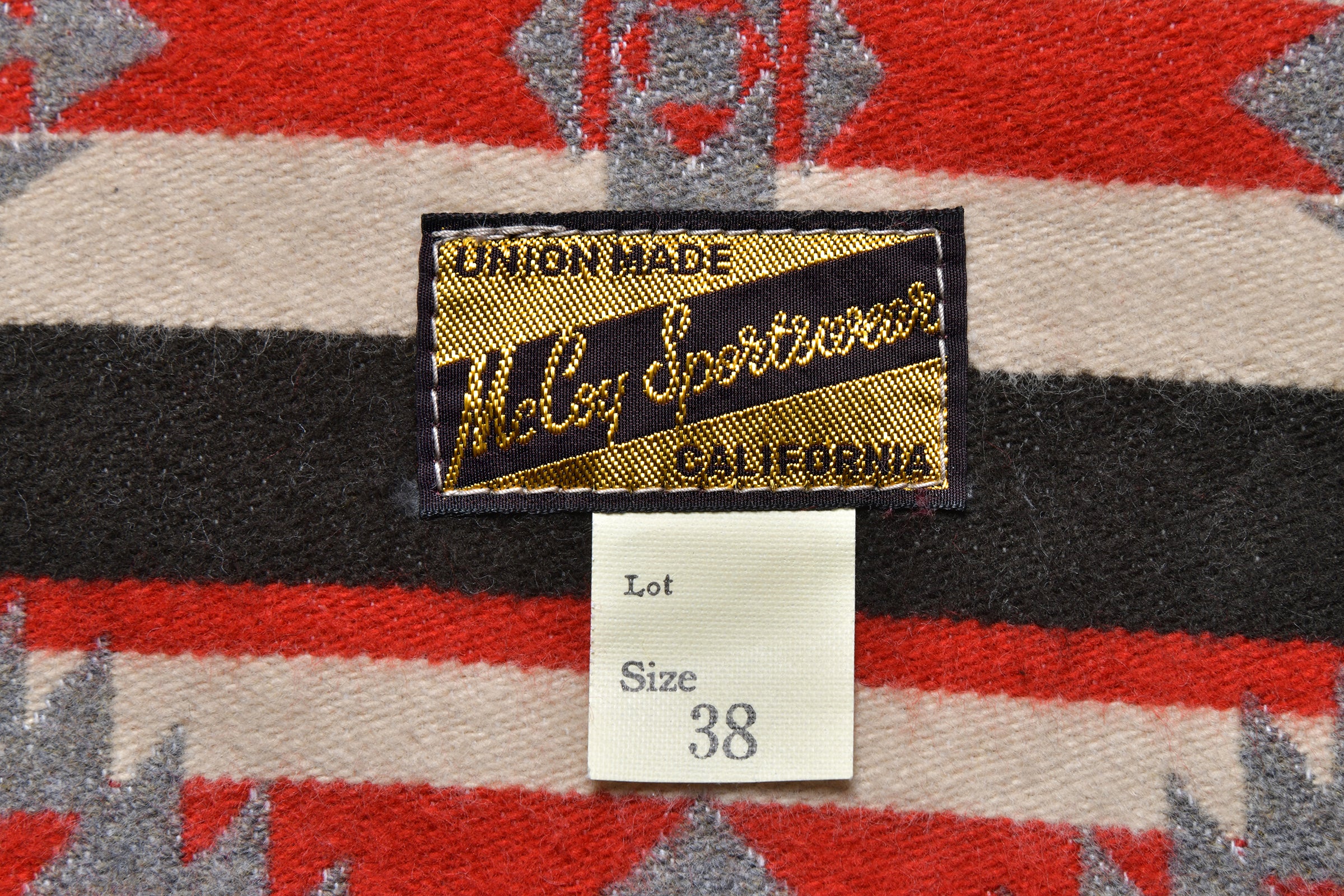 COTTON JACQUARD BLANKET JACKET - Image 4