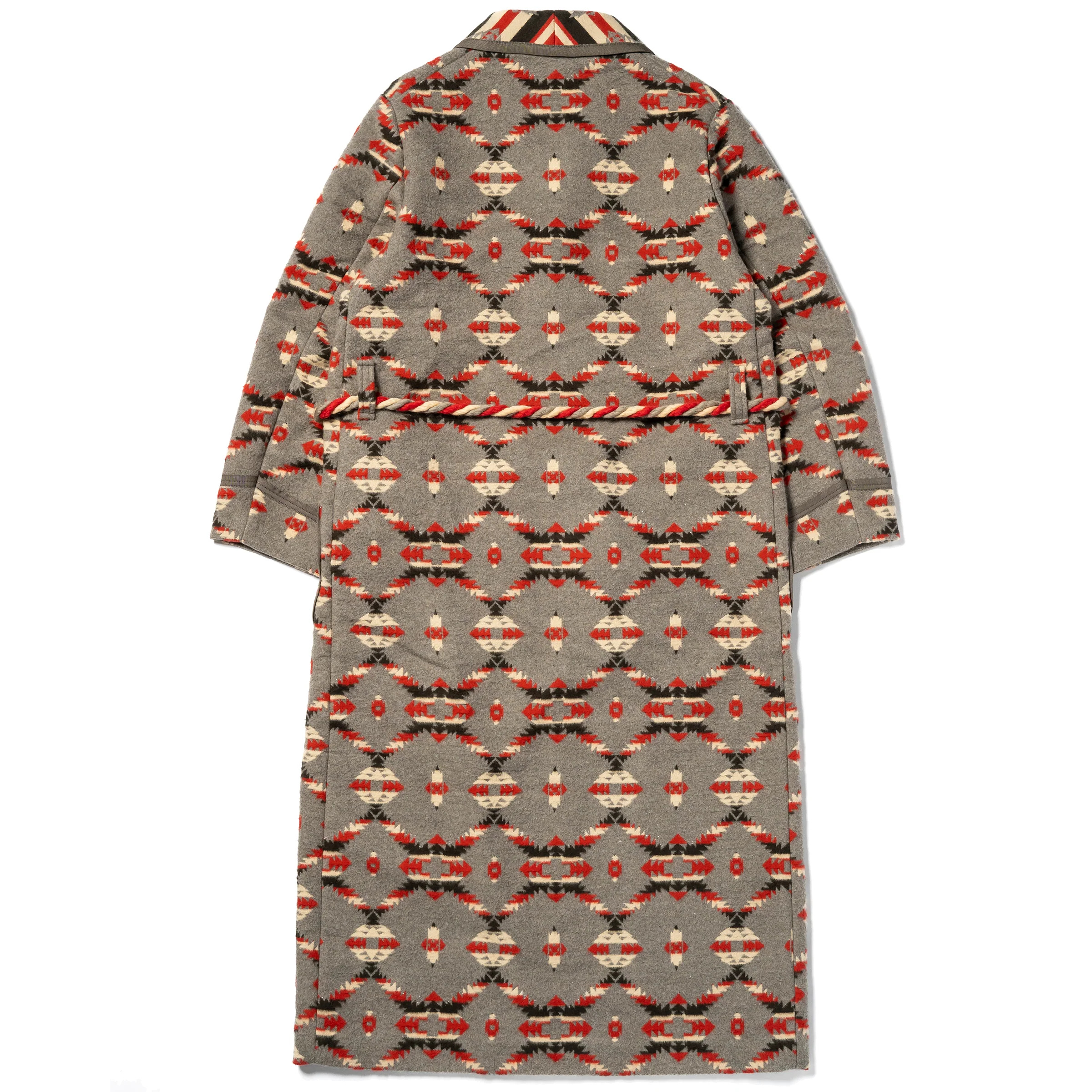 COTTON JACQUARD ROBE - Image 3