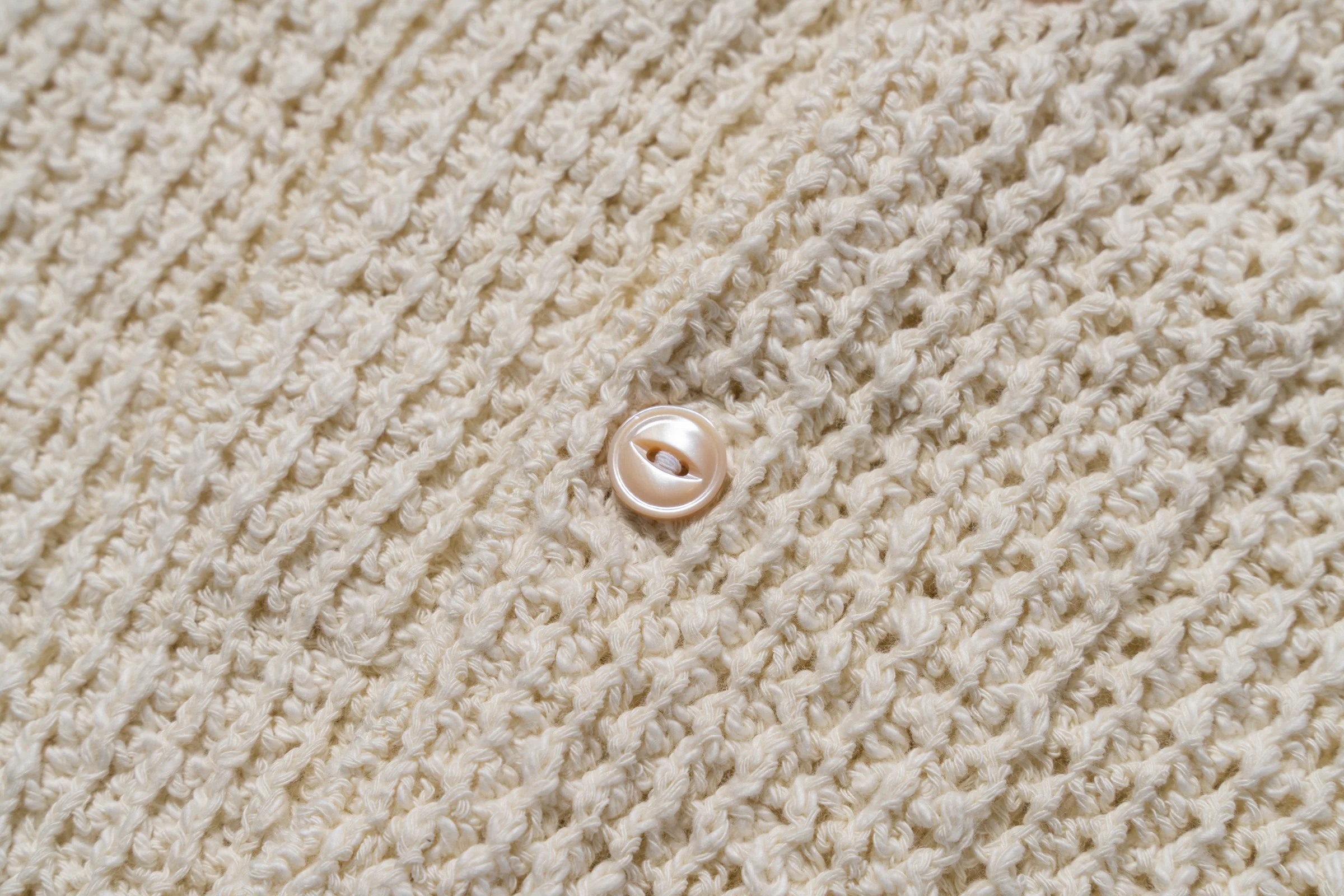 COTTON KNITTED BUTTON UP SHIRT - Image 5