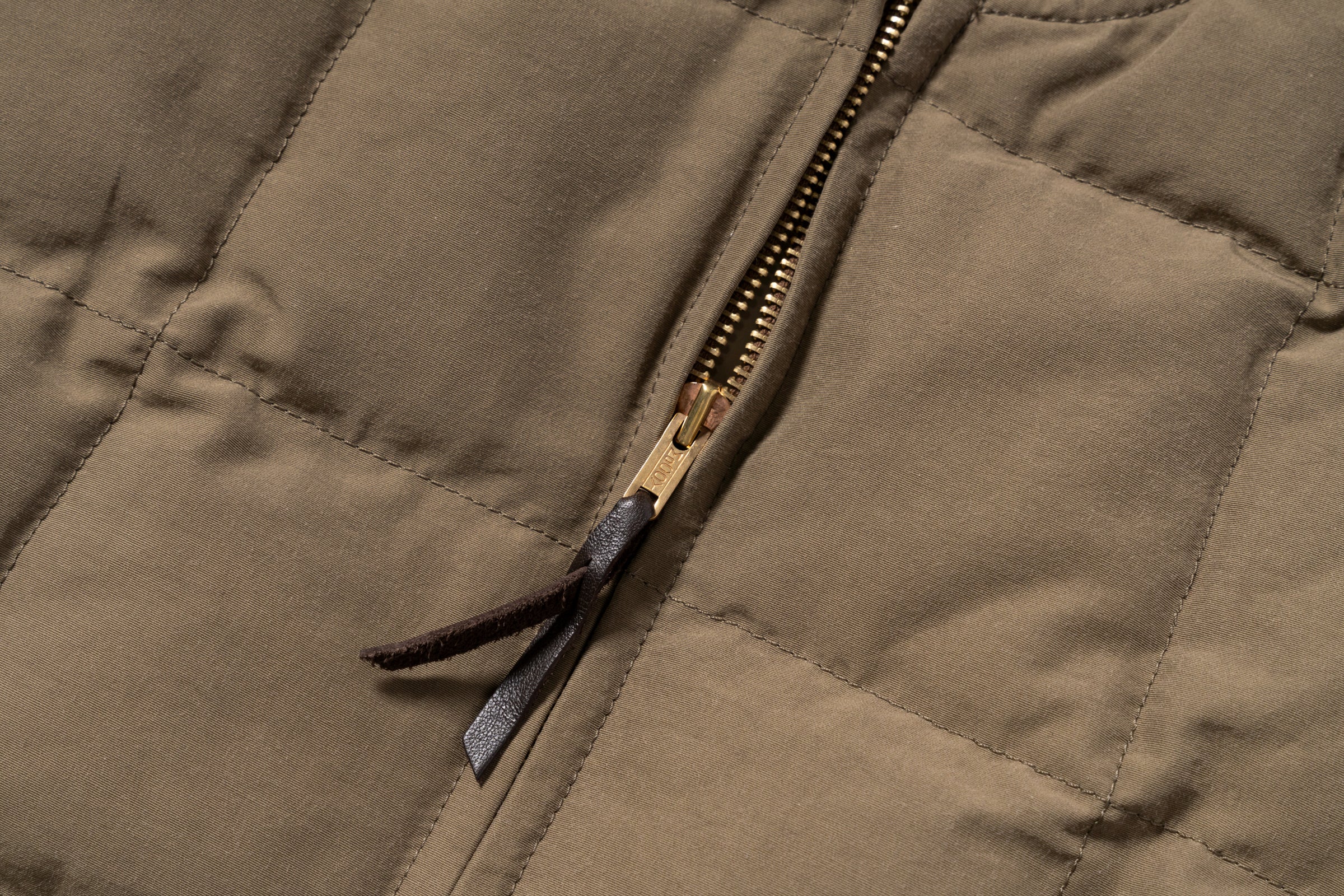 COTTON/NYLON DOWN VEST - Image 5