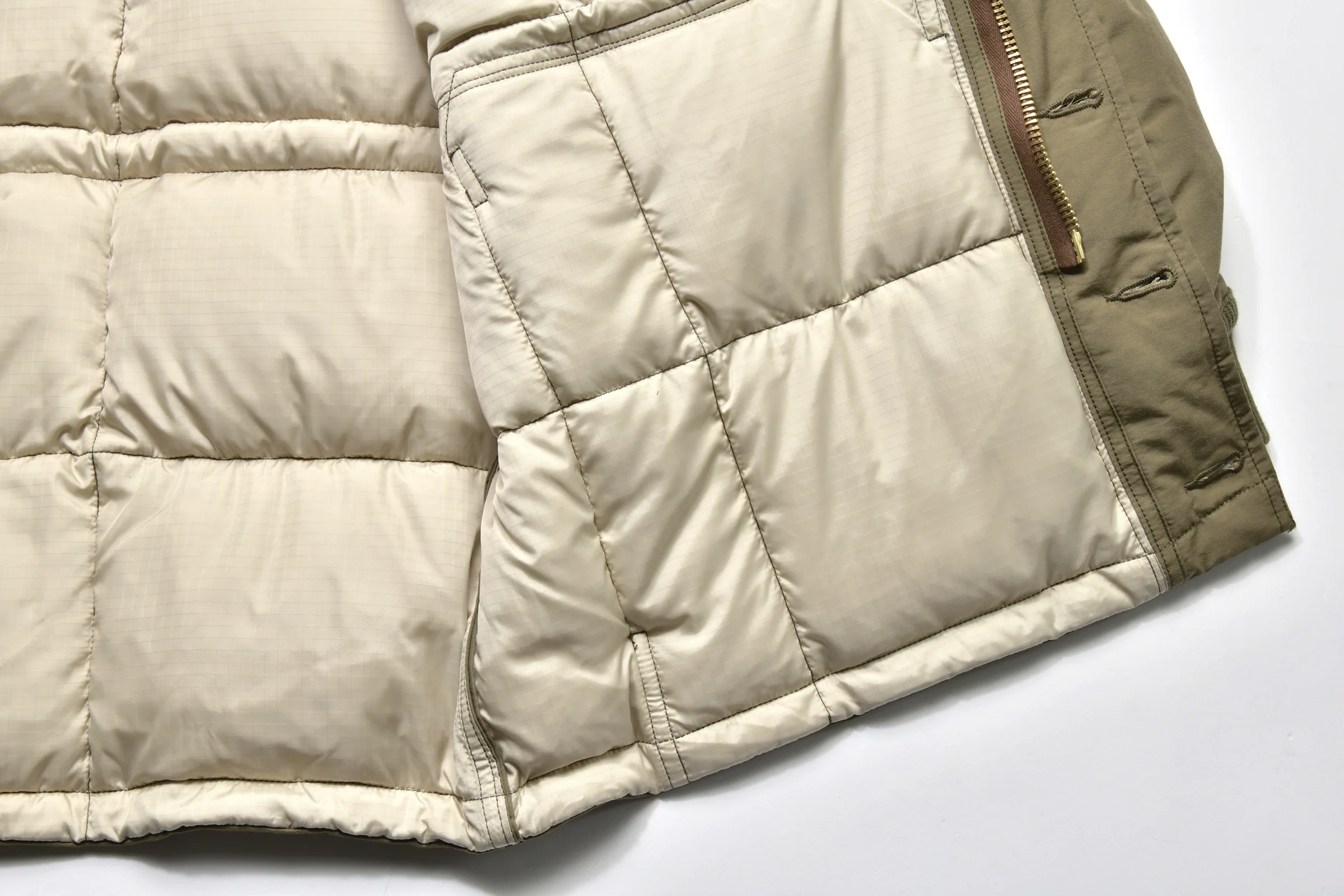 COTTON/NYLON HOODED DOWN JACKET - Image 5