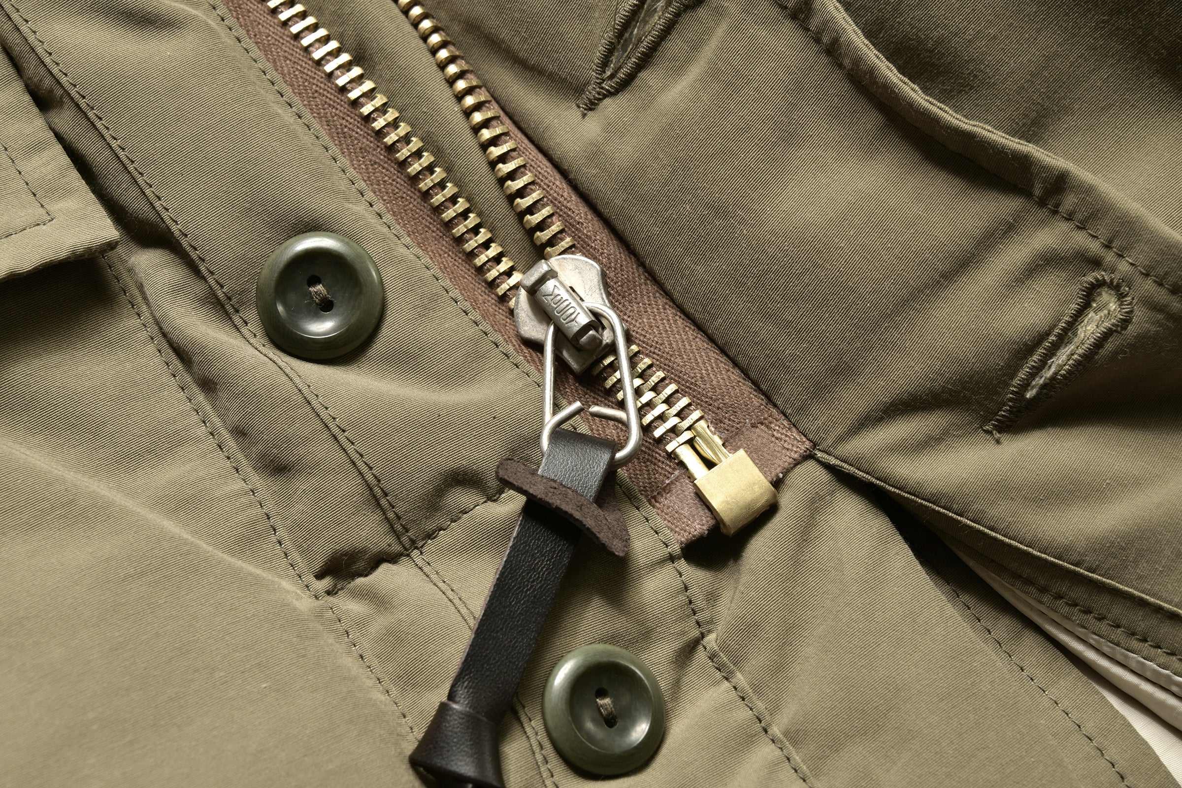 COTTON/NYLON HOODED DOWN JACKET - Image 6