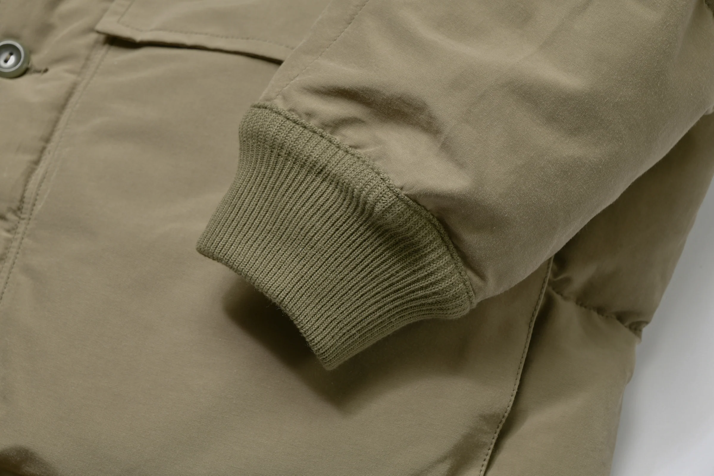 COTTON/NYLON HOODED DOWN JACKET - Image 7