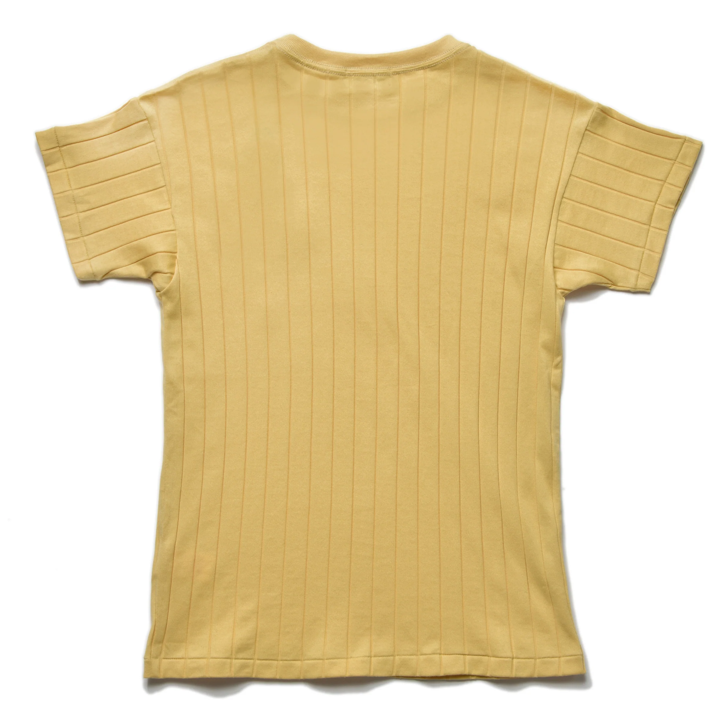 COTTON RIBBED POCKET TEE - Image 3
