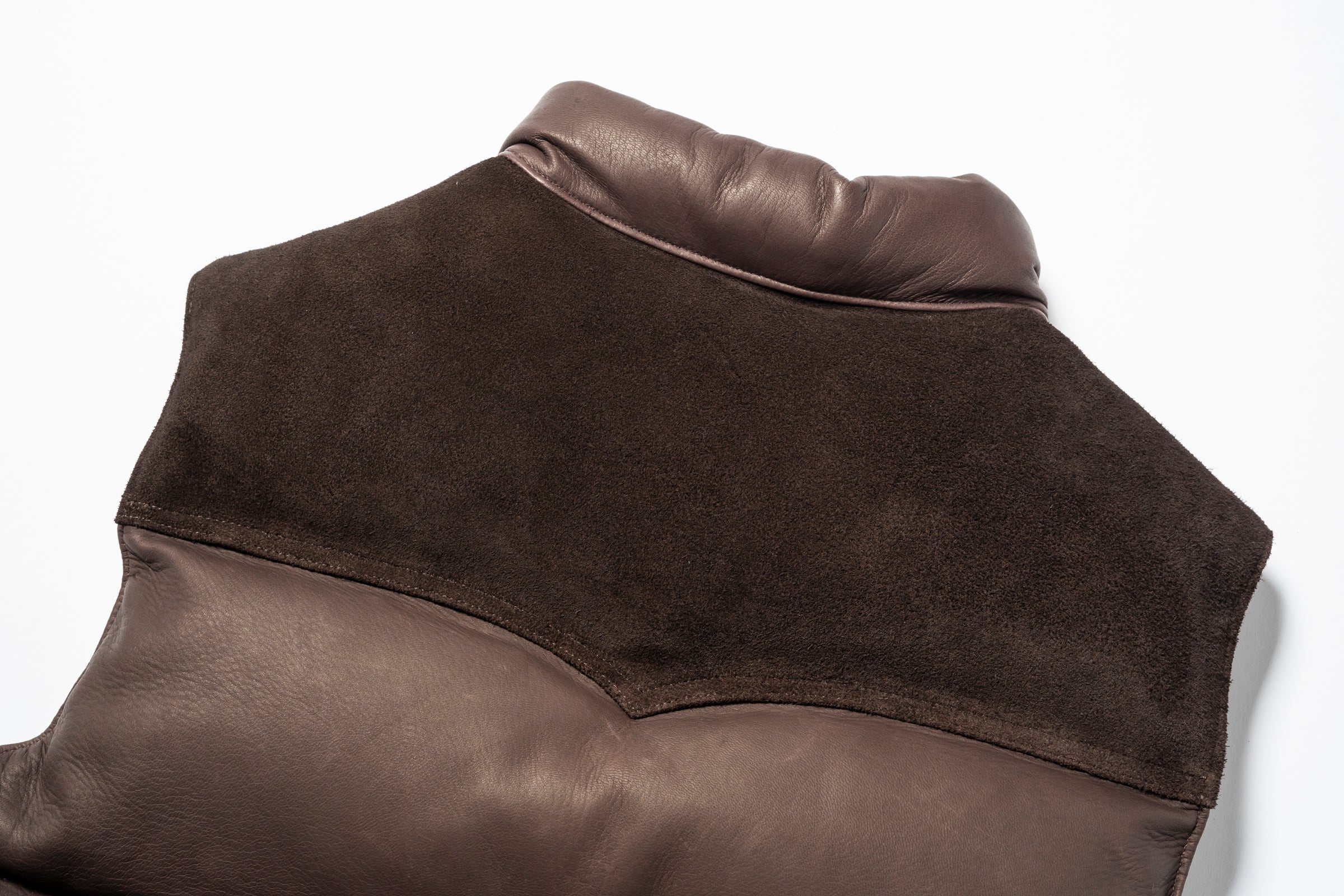 DEERSKIN DOWN VEST - Image 8