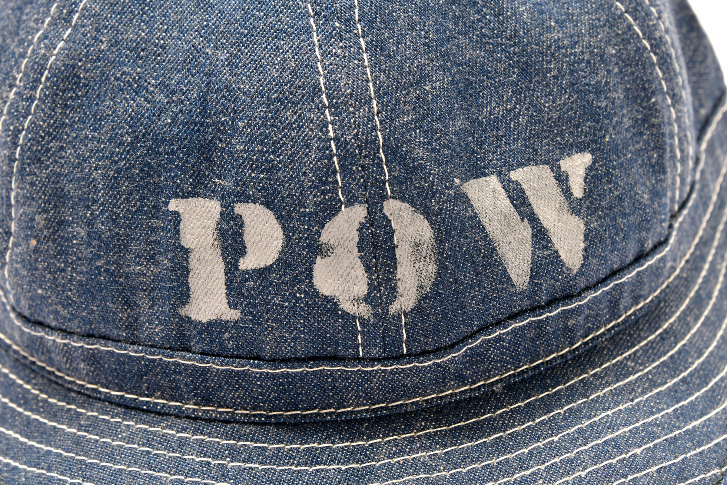DENIM ARMY HAT (MODIFIED) / POW - Image 3