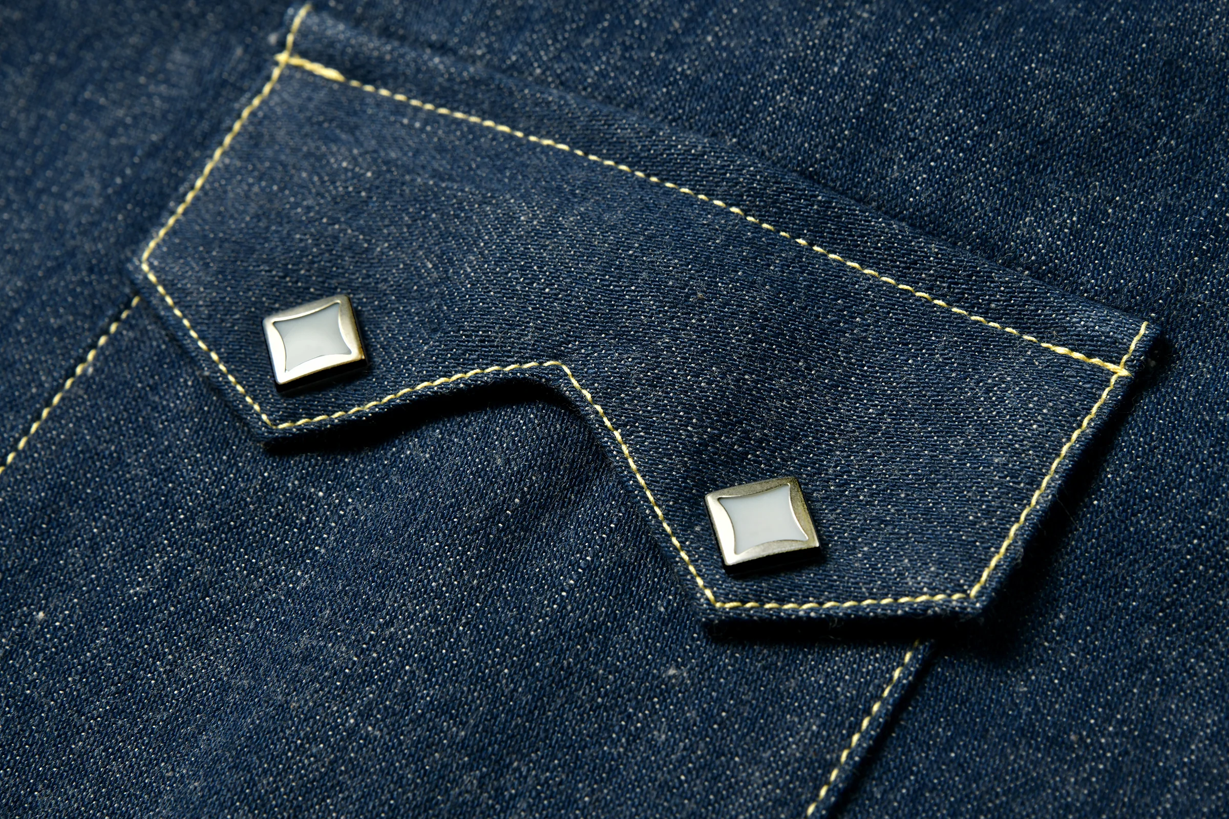 DENIM WESTERN SHIRT / SAWTOOTH - Image 5