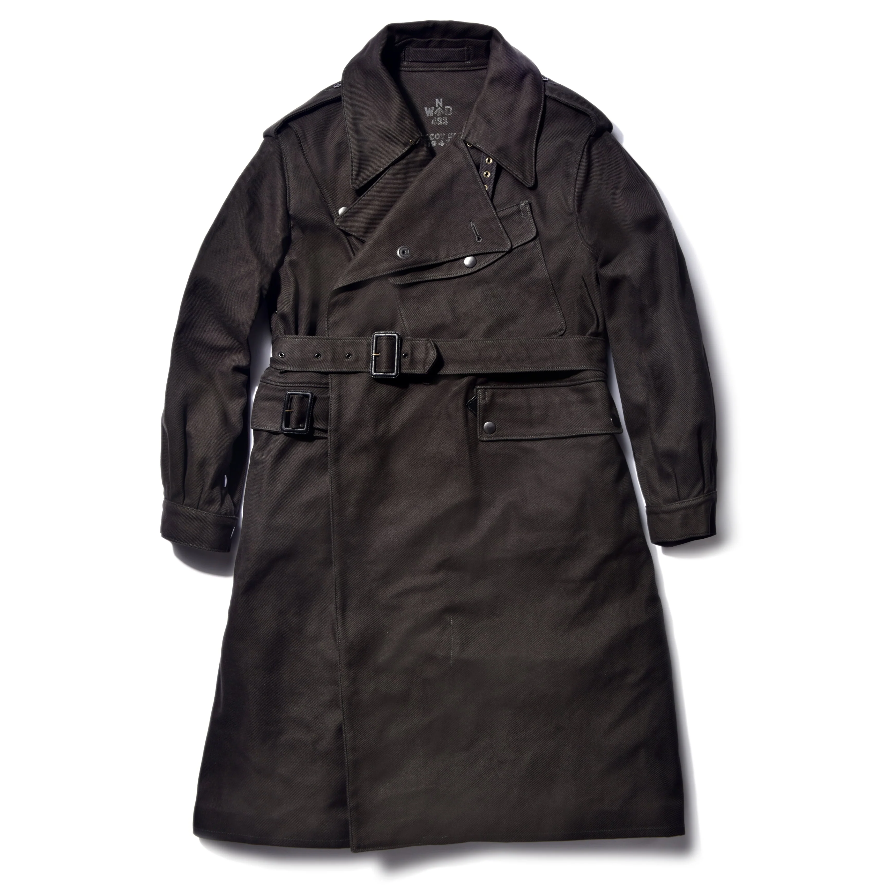 DISPATCH RIDER'S COAT (OVER-DYE) - Image 2