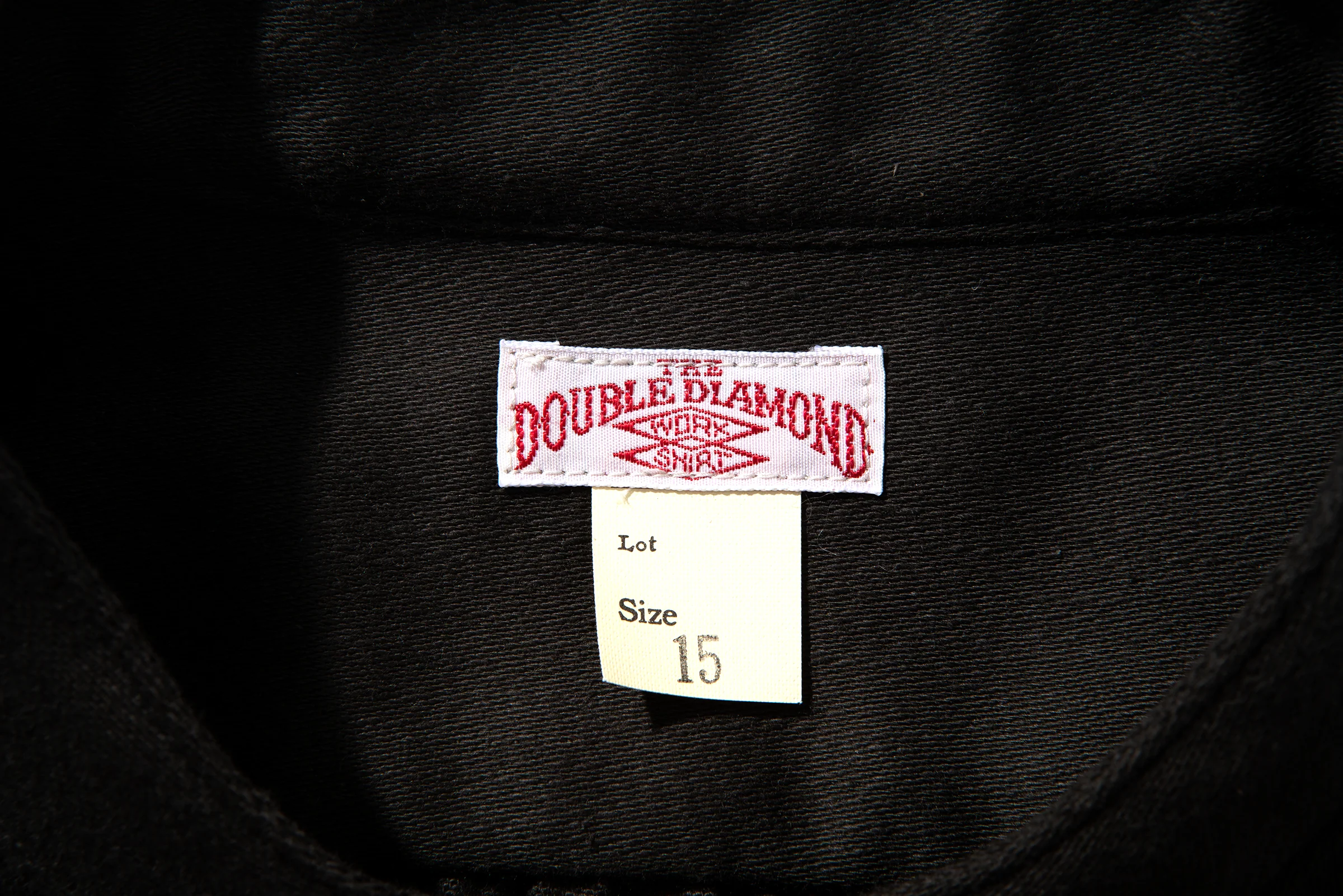 DOUBLE DIAMOND BAND COLLAR SATEEN SHIRT - Image 4