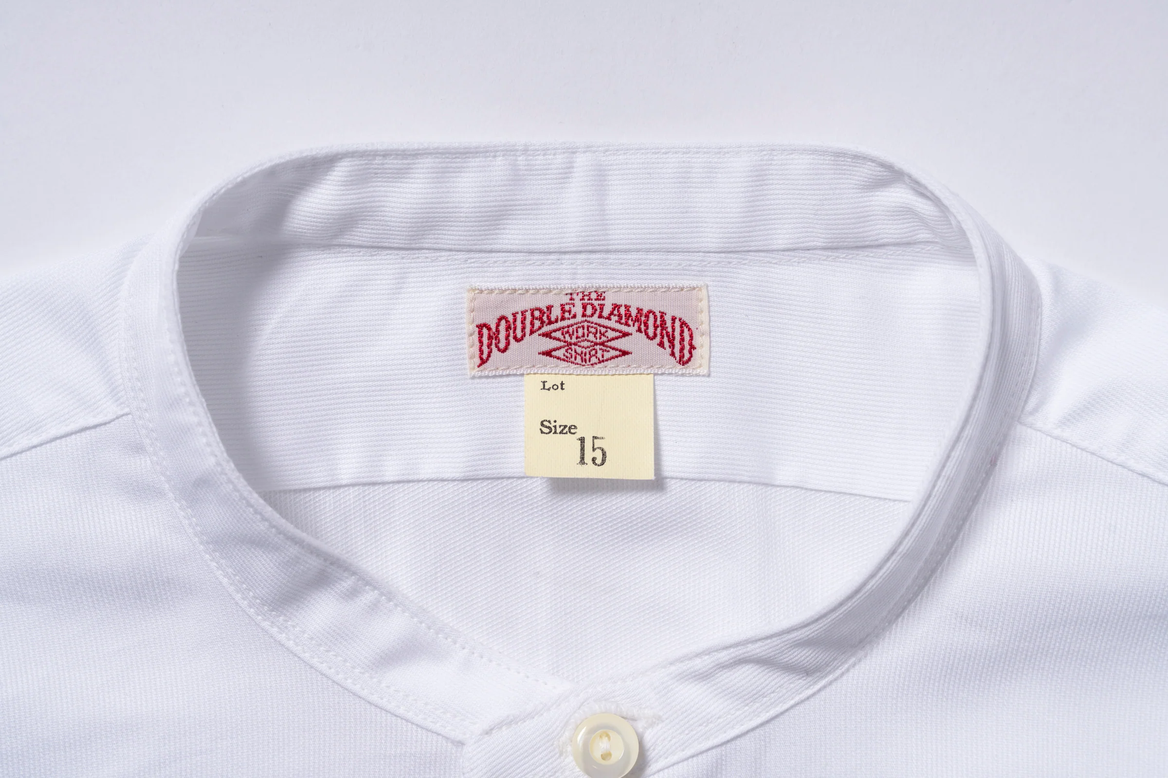 DOUBLE DIAMOND BAND COLLAR SHIRT - Image 4