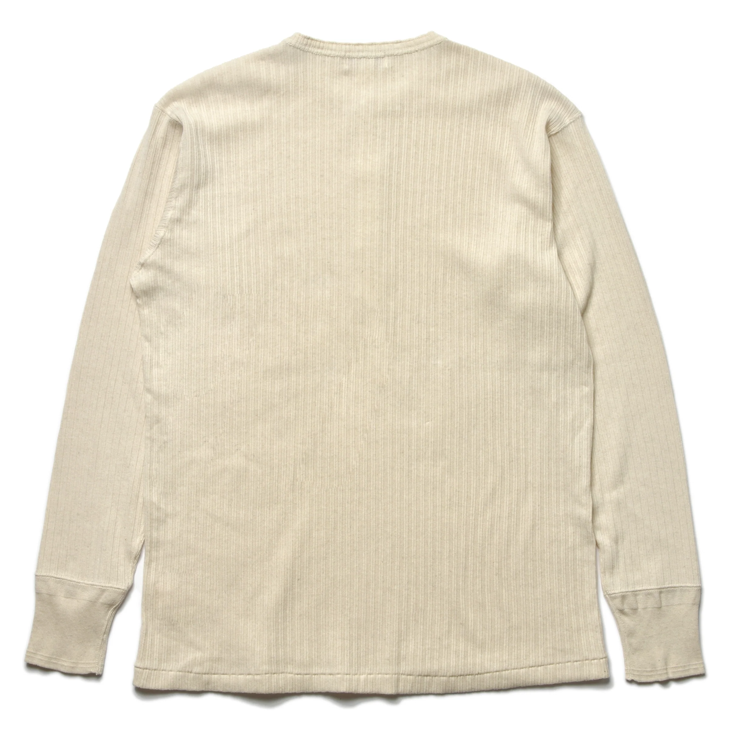 DOUBLE DIAMOND EYELET HENLEY UNDERSHIRT - Image 3