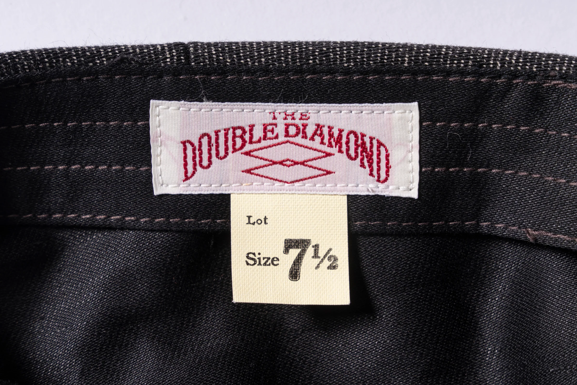 DOUBLE DIAMOND PRINTED NEWSBOY CAP - Image 5