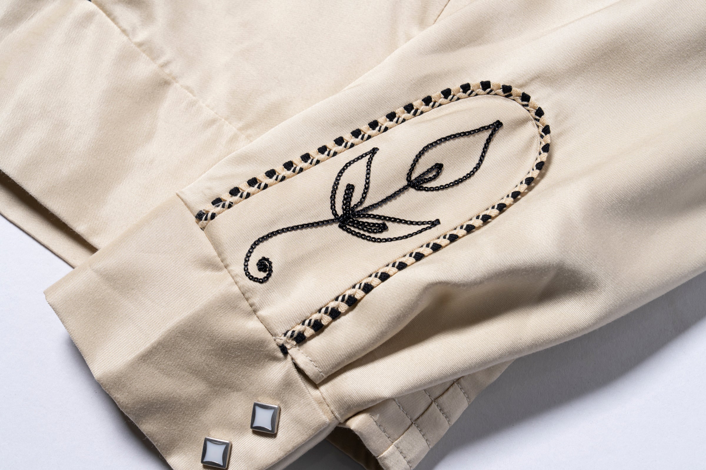 EMBROIDERED RAYON WESTERN JACKET - Image 9