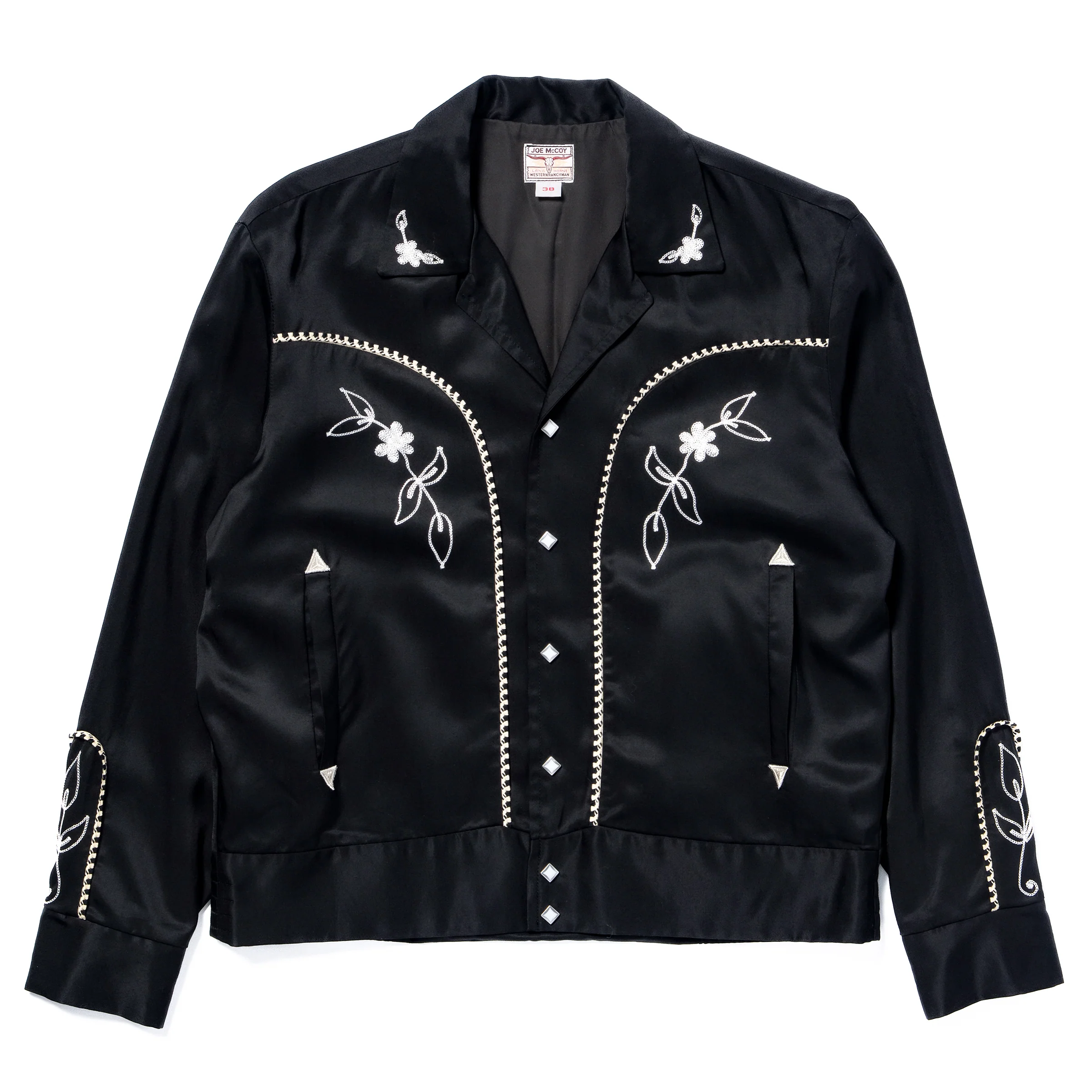 EMBROIDERED RAYON WESTERN JACKET - Image 2