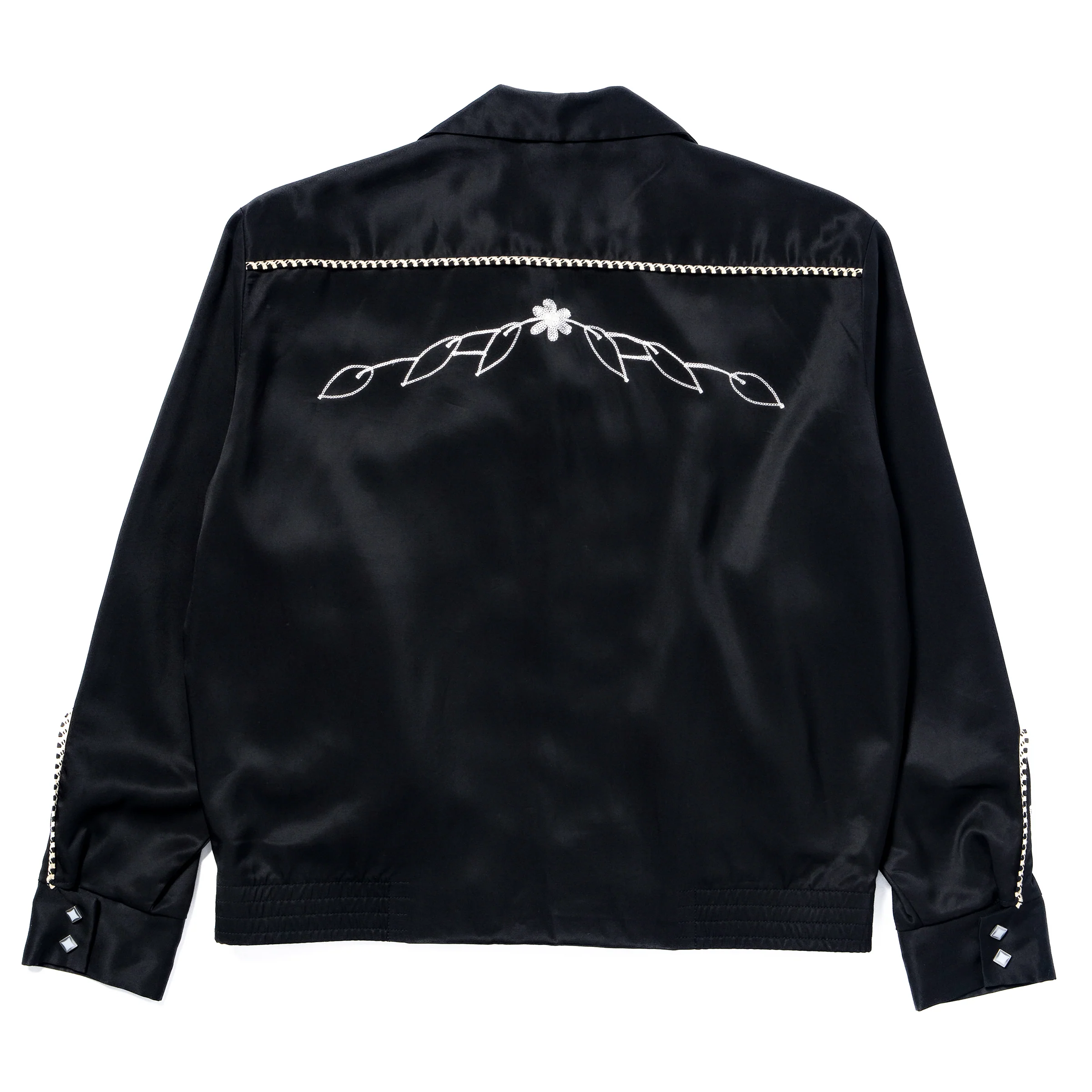 EMBROIDERED RAYON WESTERN JACKET - Image 3