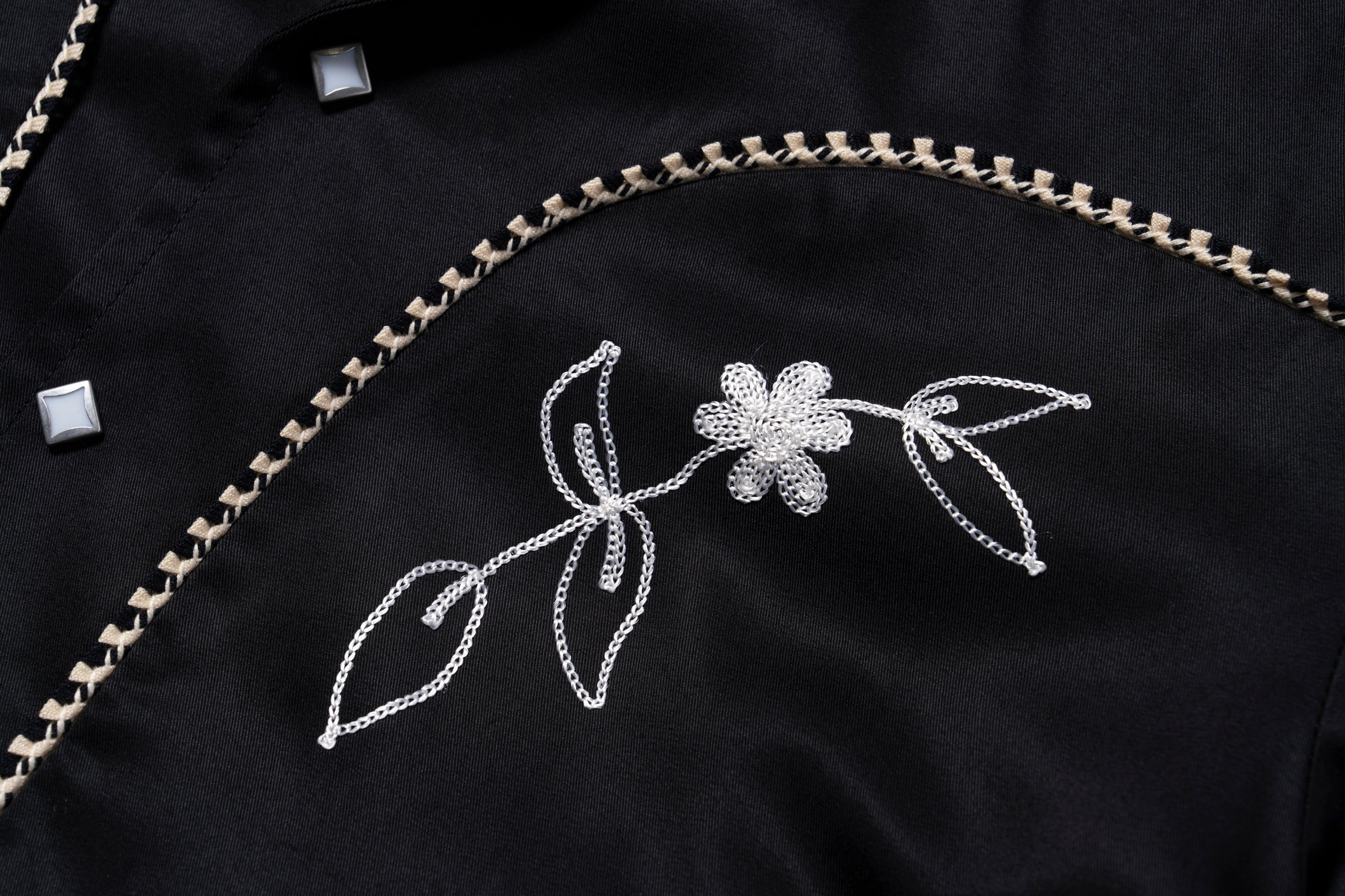 EMBROIDERED RAYON WESTERN JACKET - Image 7