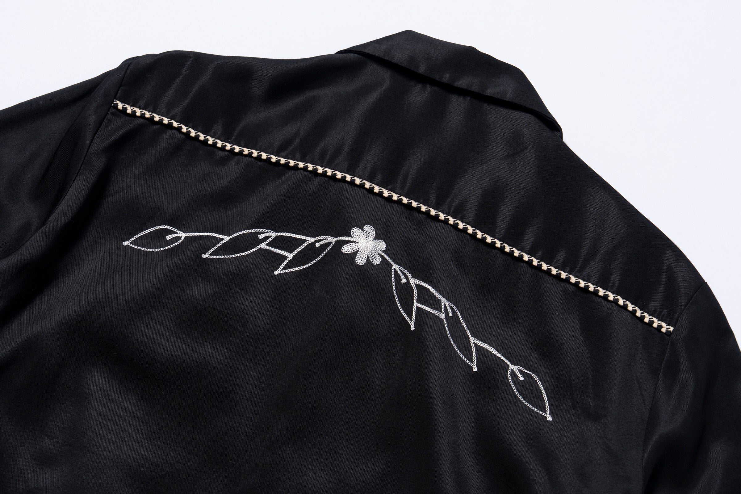EMBROIDERED RAYON WESTERN JACKET - Image 8