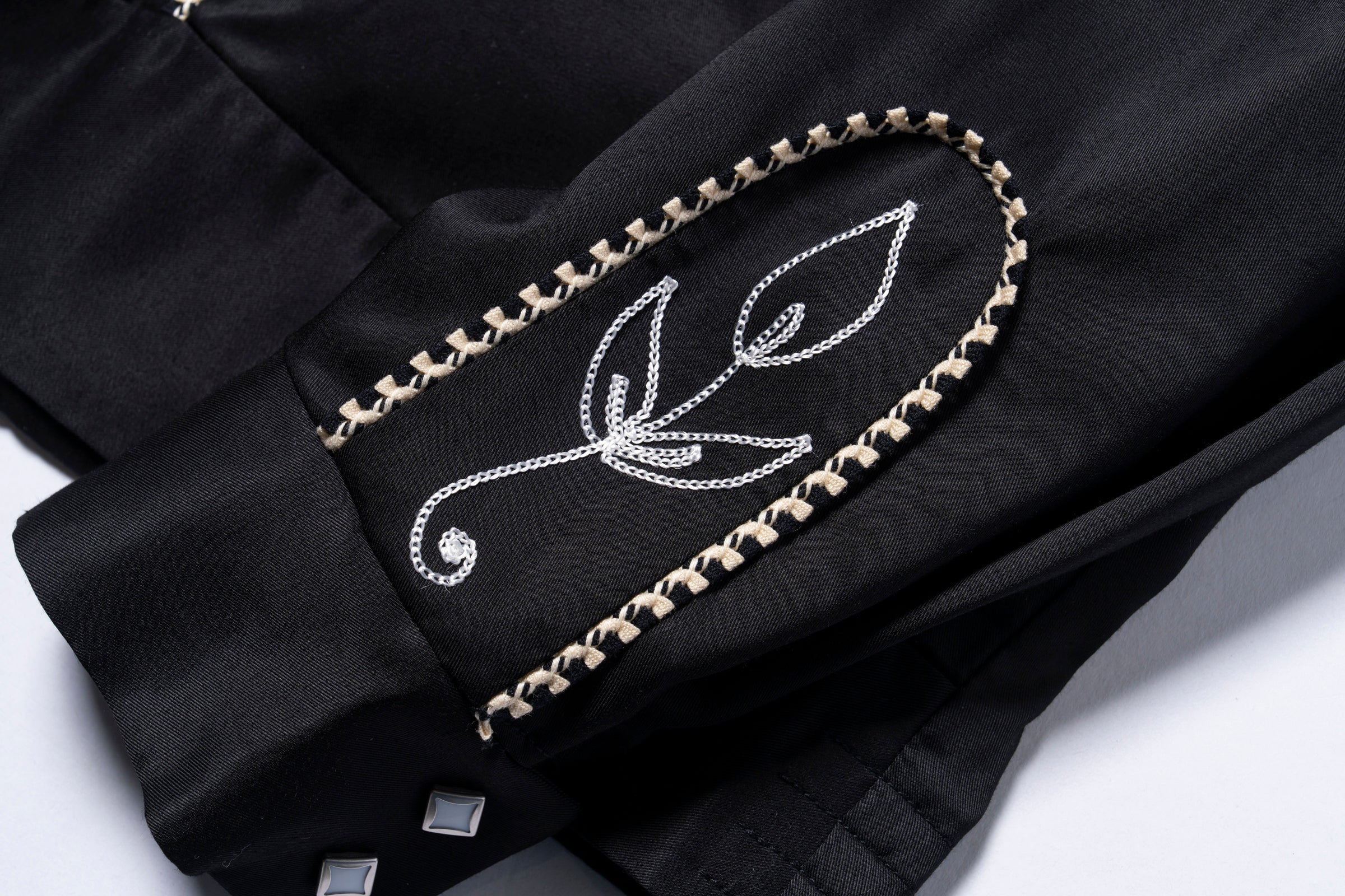 EMBROIDERED RAYON WESTERN JACKET - Image 9