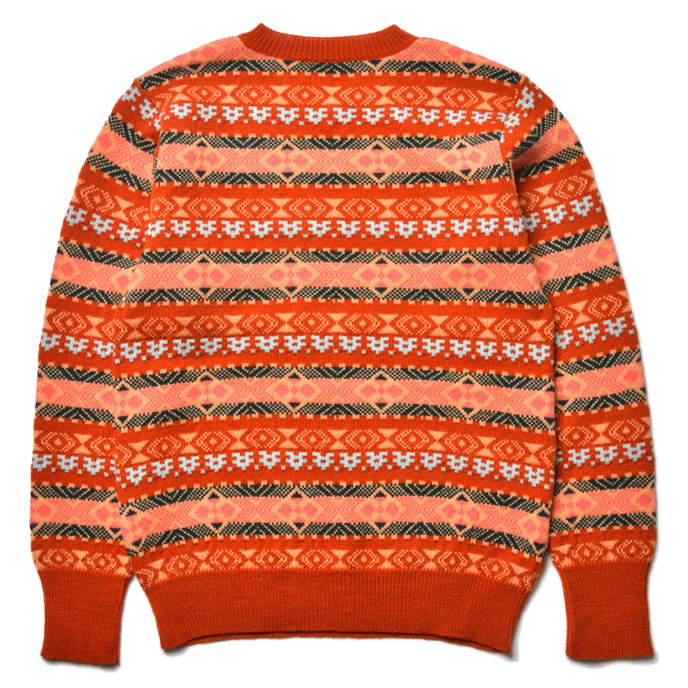FAIR ISLE CREW NECK SWEATER - Image 3