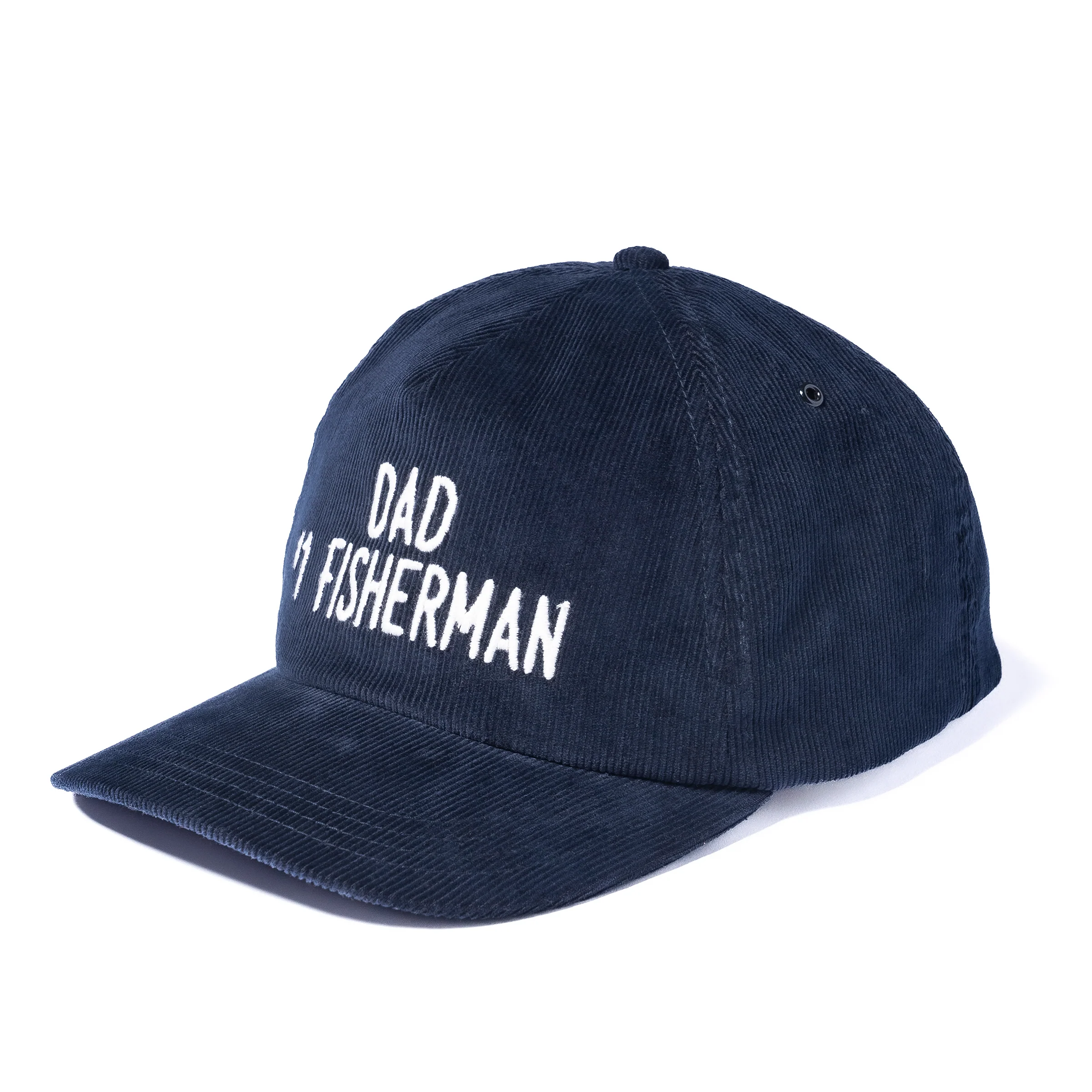 FIVE PANEL CORDUROY CAP / #1 FISHING DAD - Image 2
