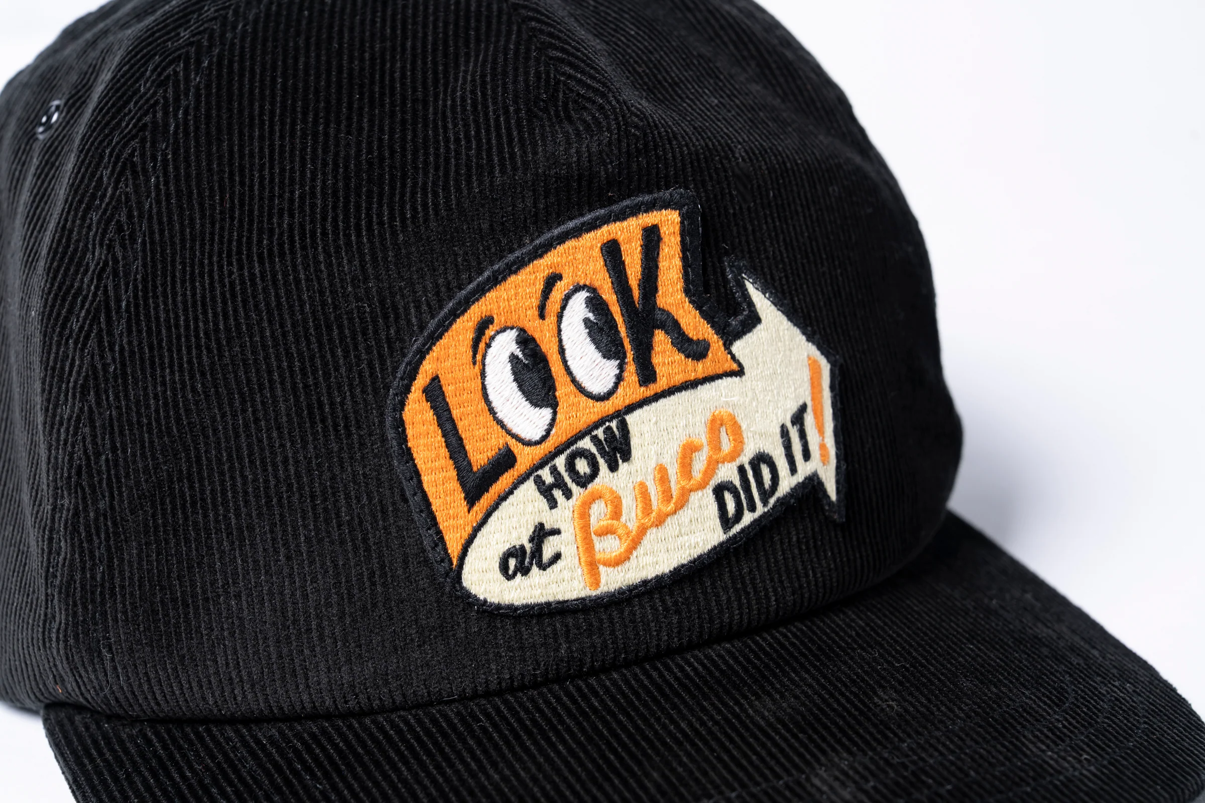 FIVE PANEL CORDUROY CAP / LOOK AT HOW BUCO DID IT! - Image 5