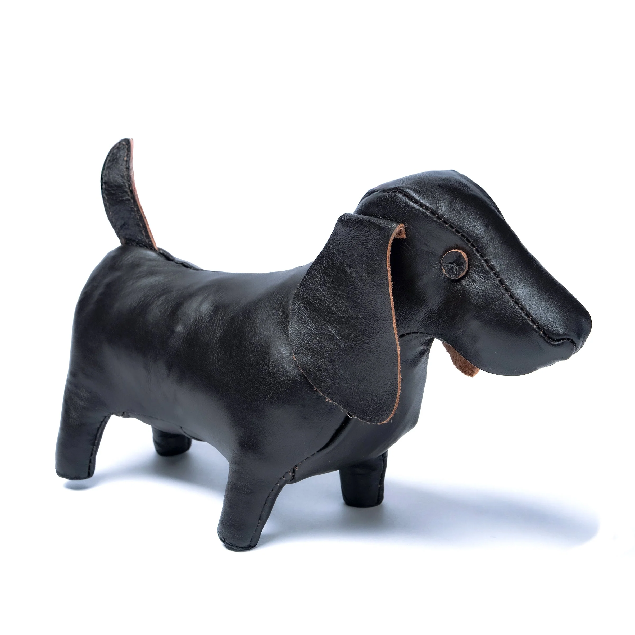 HANDCRAFTED HORSEHIDE ANIMALS / DACHSHUND