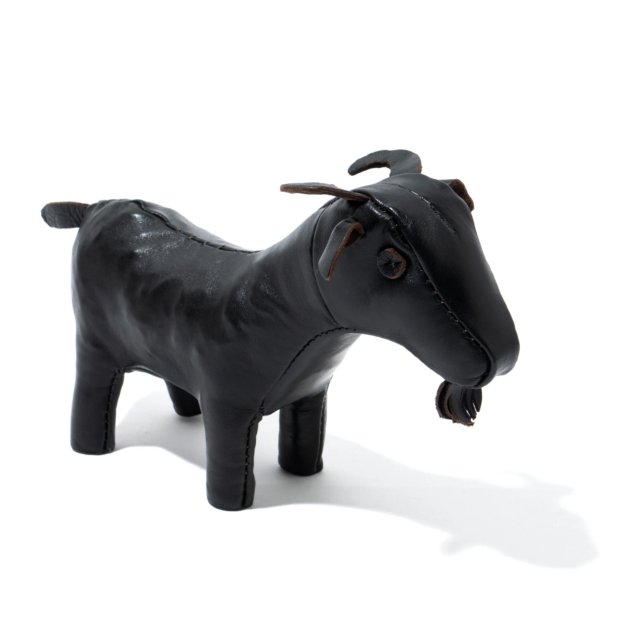 HANDCRAFTED HORSEHIDE ANIMALS - GOAT - Image 2