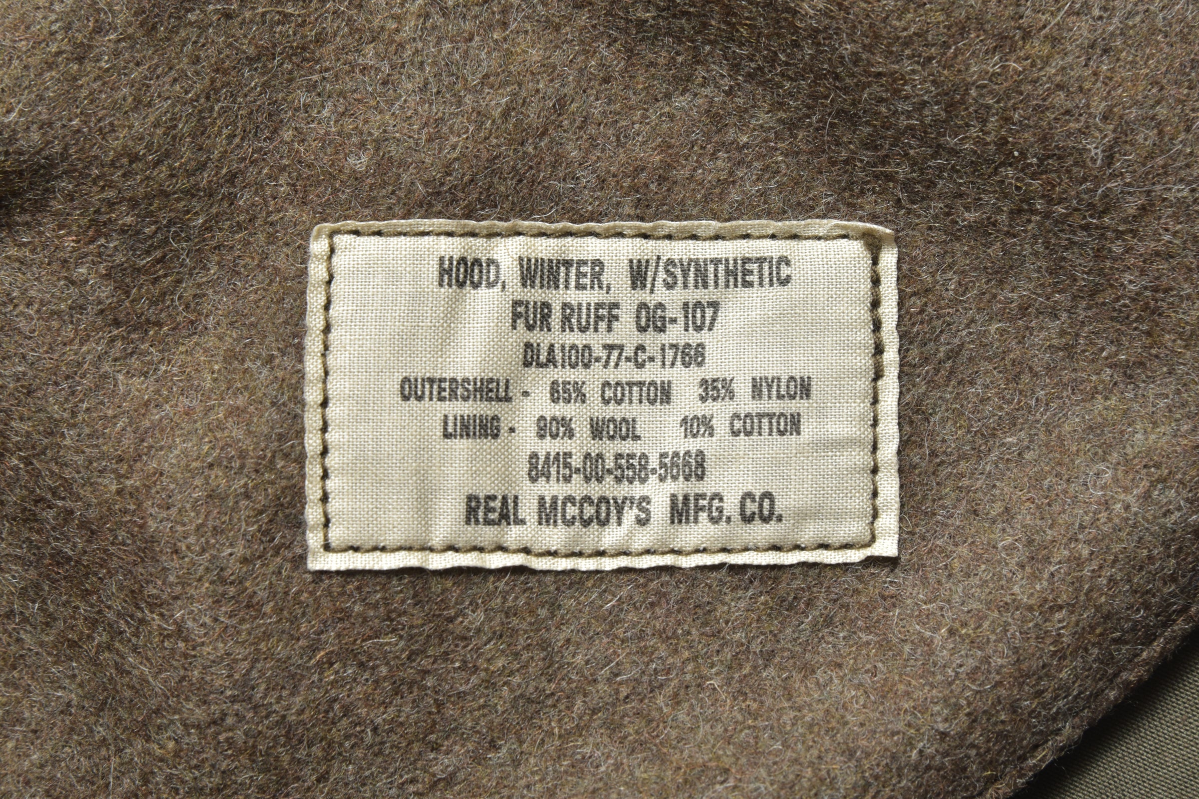 HOOD, WINTER, W/ SYNTHETIC FUR RUFF - Image 5
