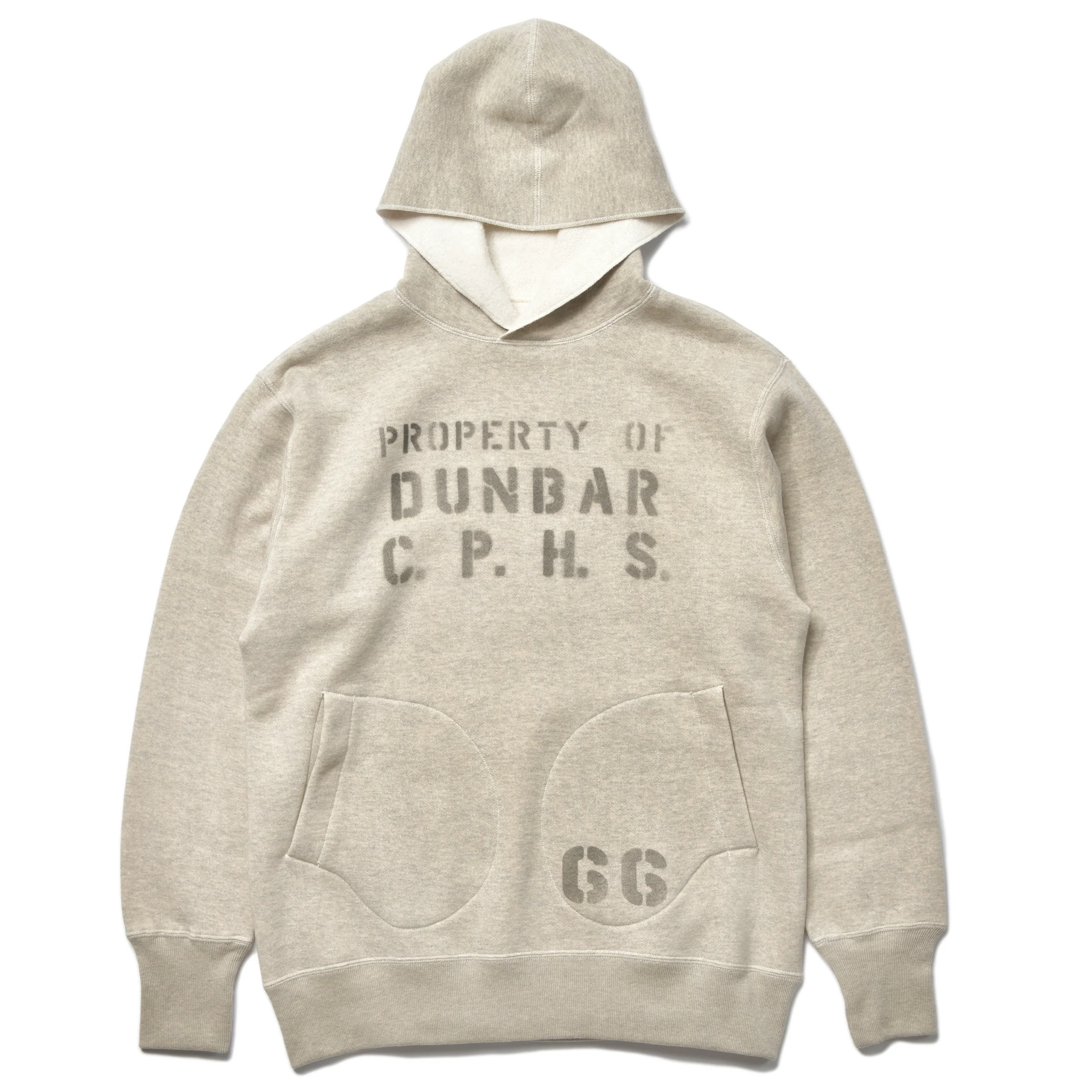HOODED SWEATSHIRT / DUNBAR STENCIL - Image 2