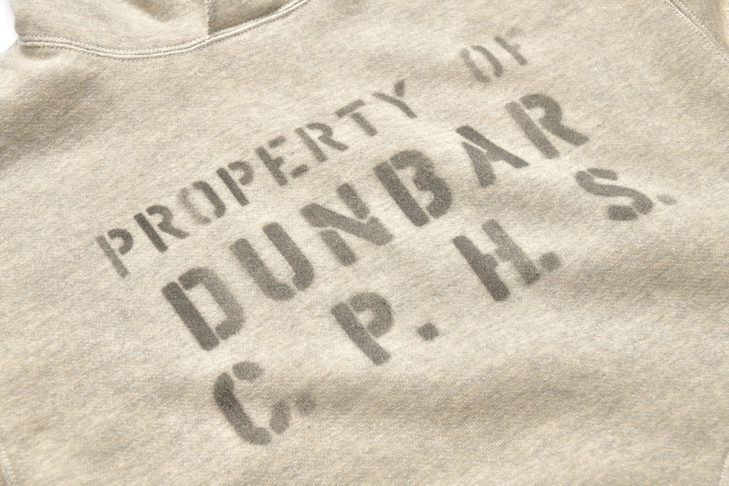 HOODED SWEATSHIRT / DUNBAR STENCIL - Image 5