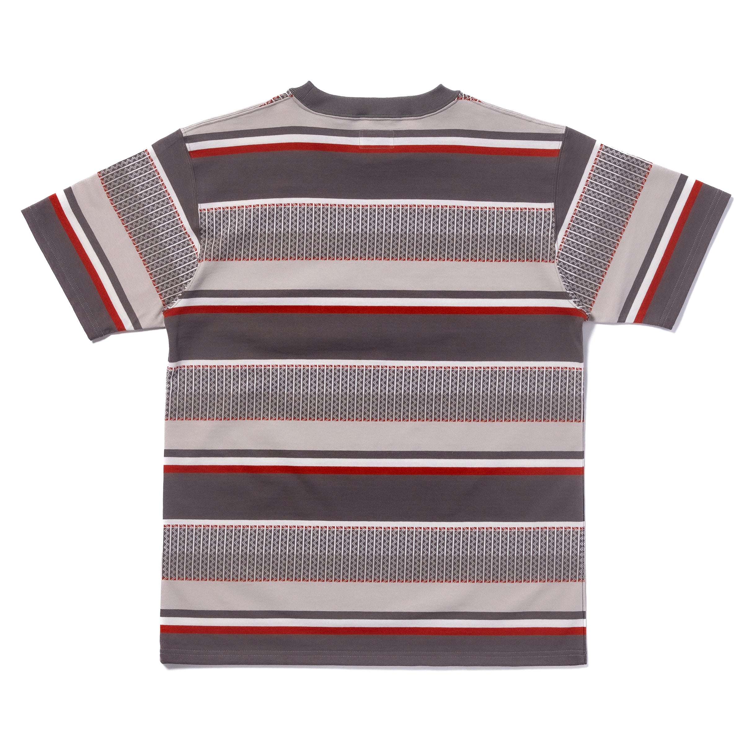 JACQUARD KNIT STRIPE TEE - Image 3