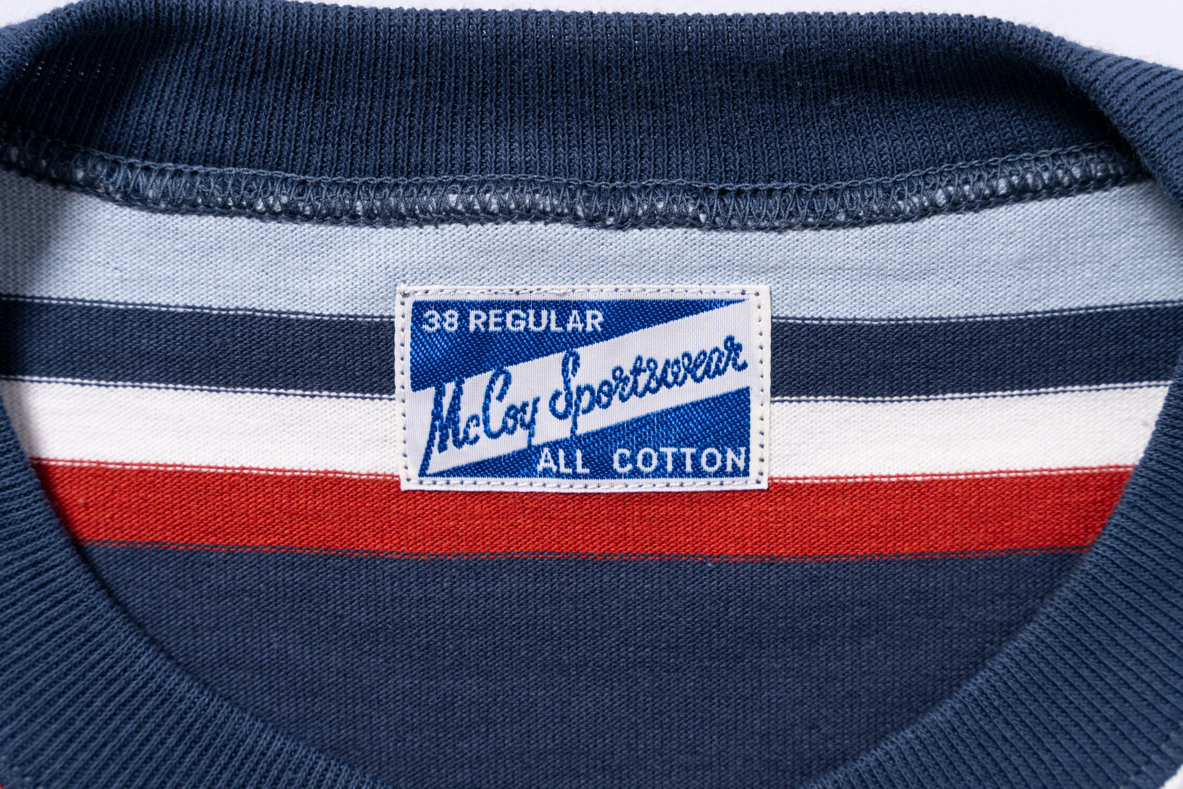 JACQUARD KNIT STRIPE TEE - Image 4