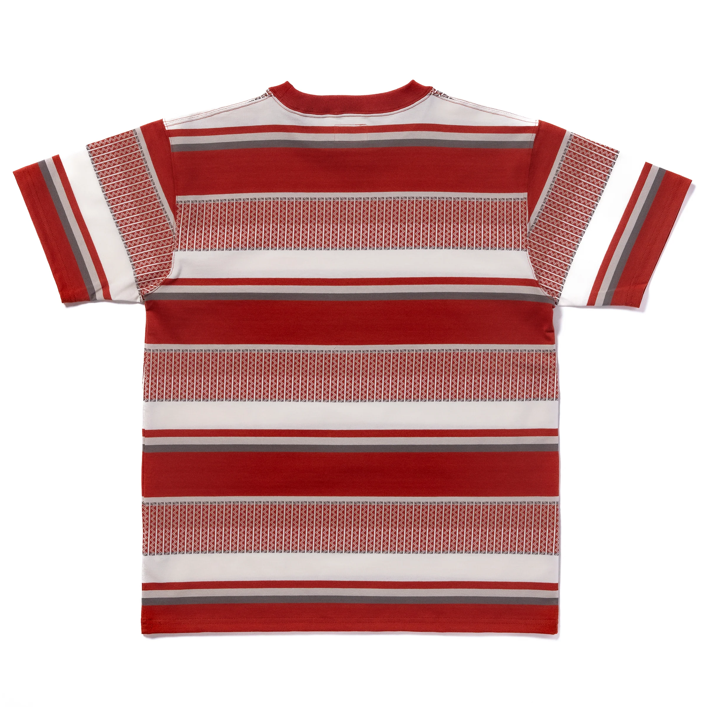 JACQUARD KNIT STRIPE TEE - Image 3