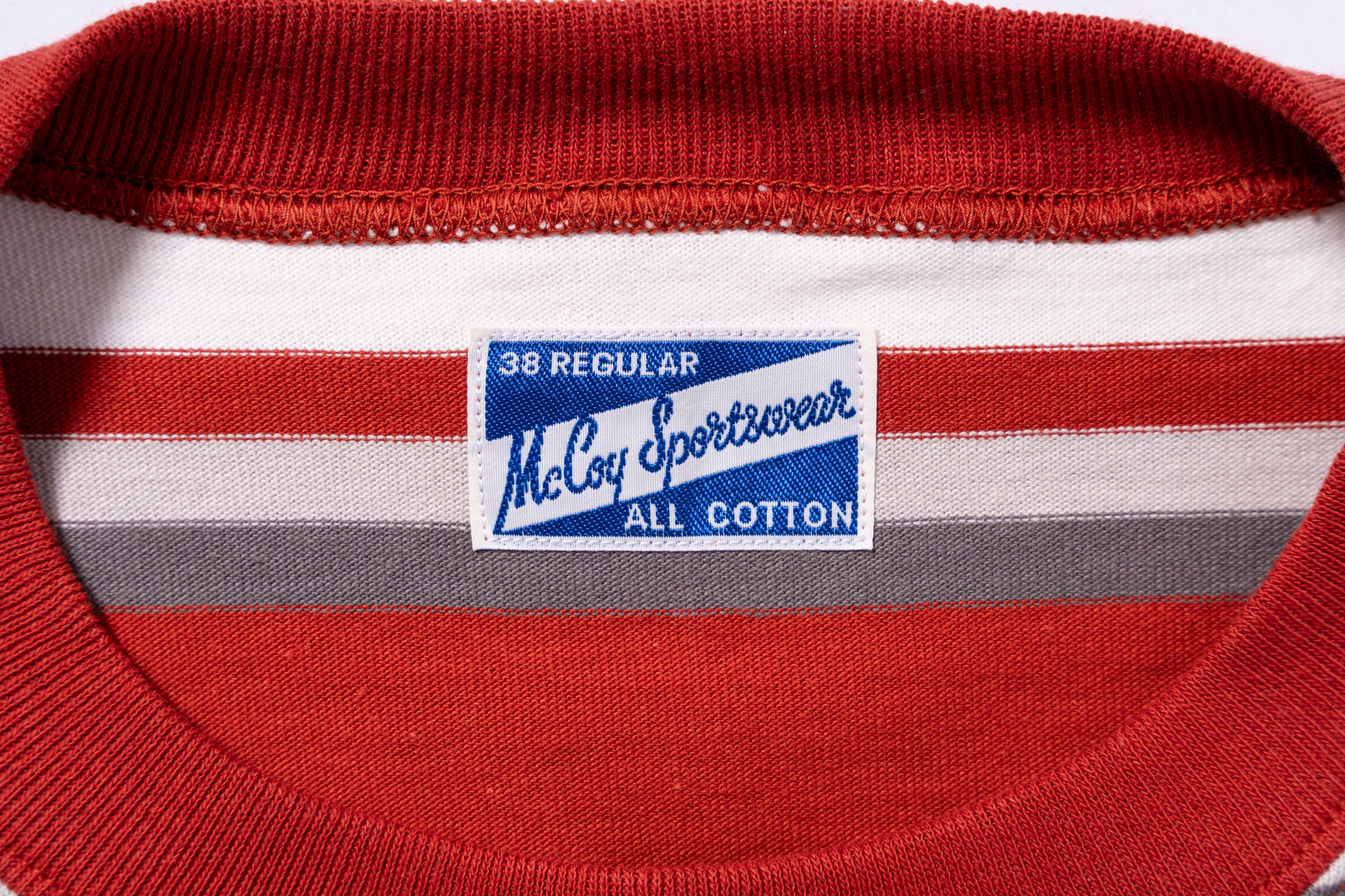 JACQUARD KNIT STRIPE TEE - Image 4