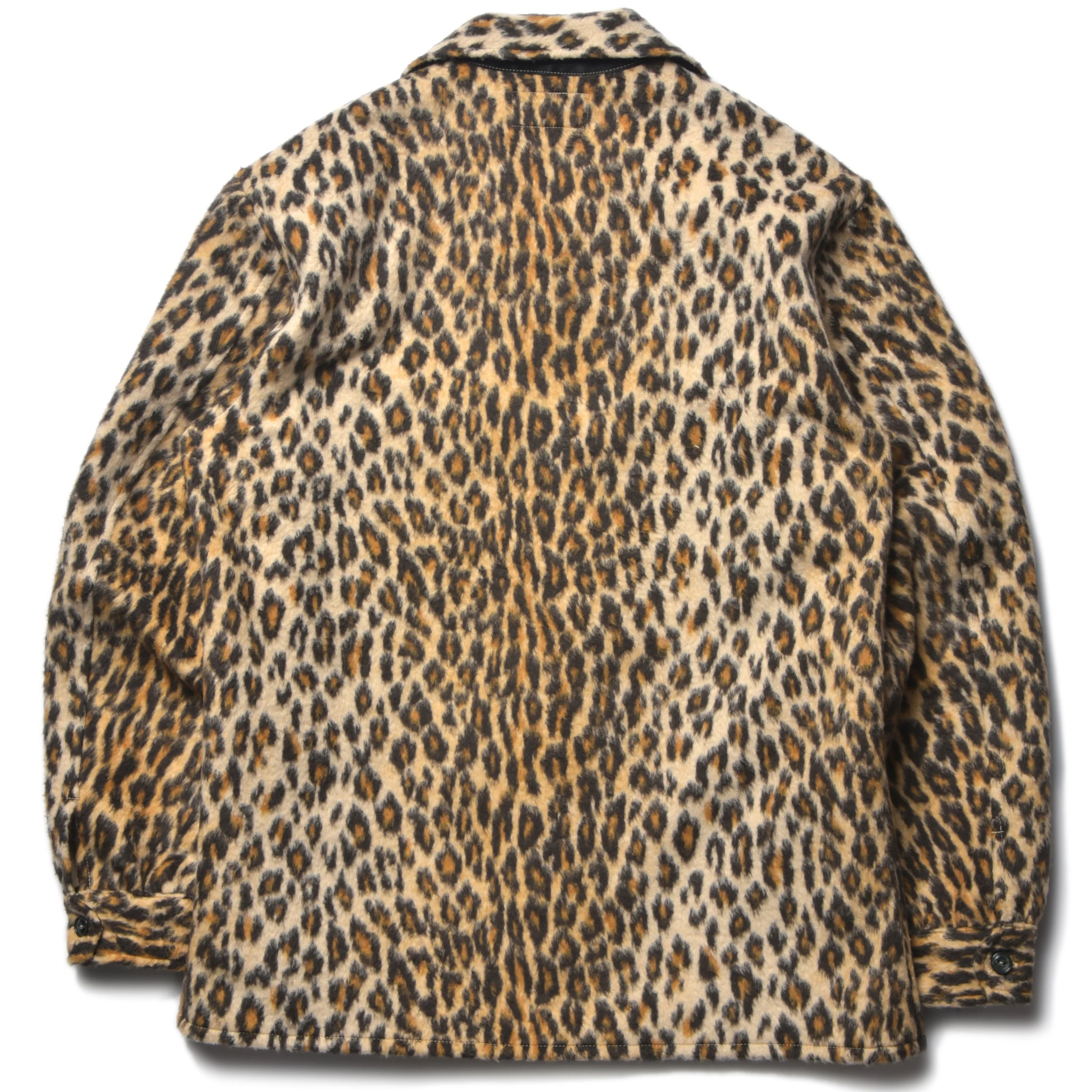 JM LEOPARD FUR OPEN COLLAR SHIRT - Image 3