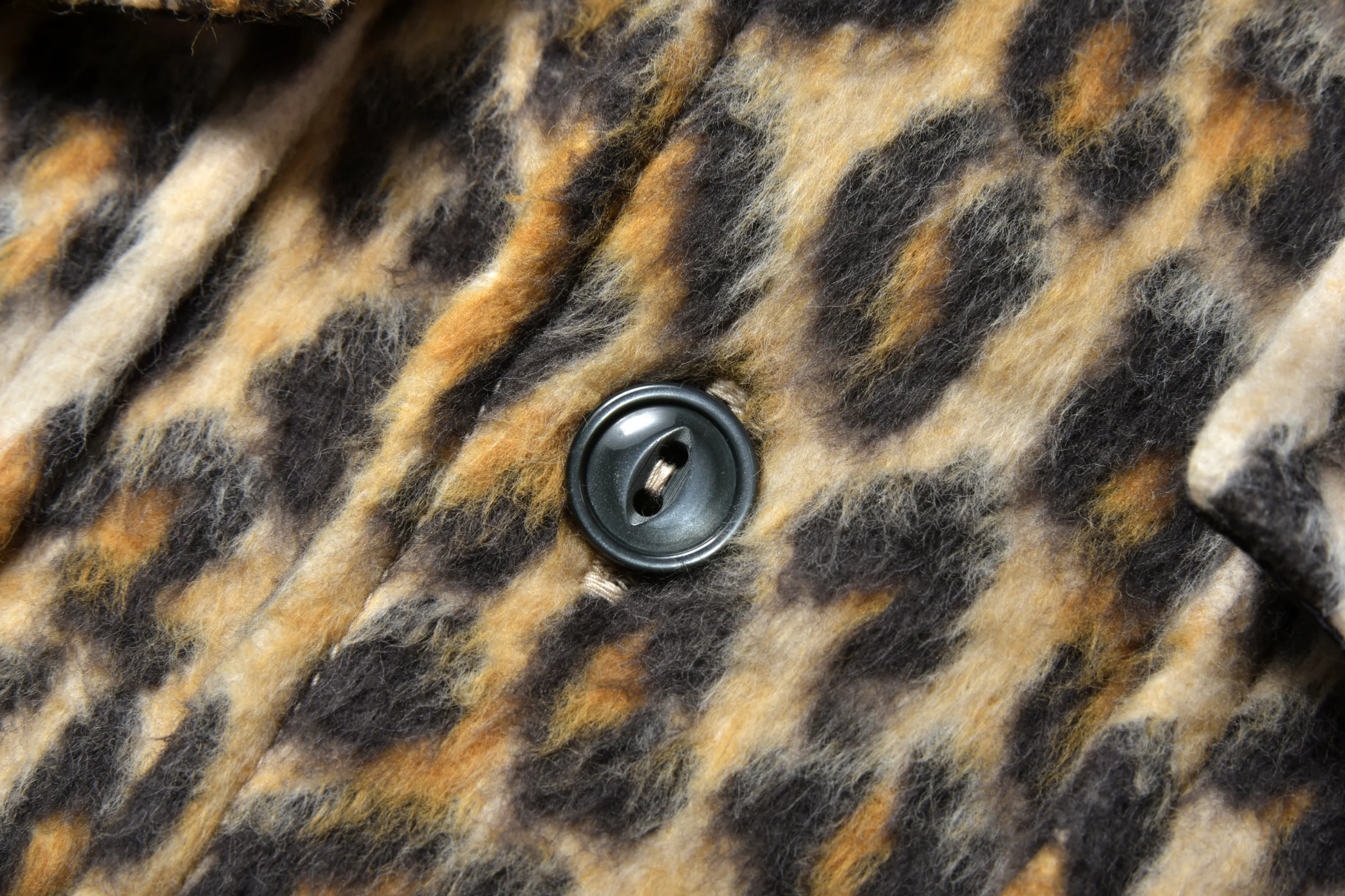 JM LEOPARD FUR OPEN COLLAR SHIRT - Image 5