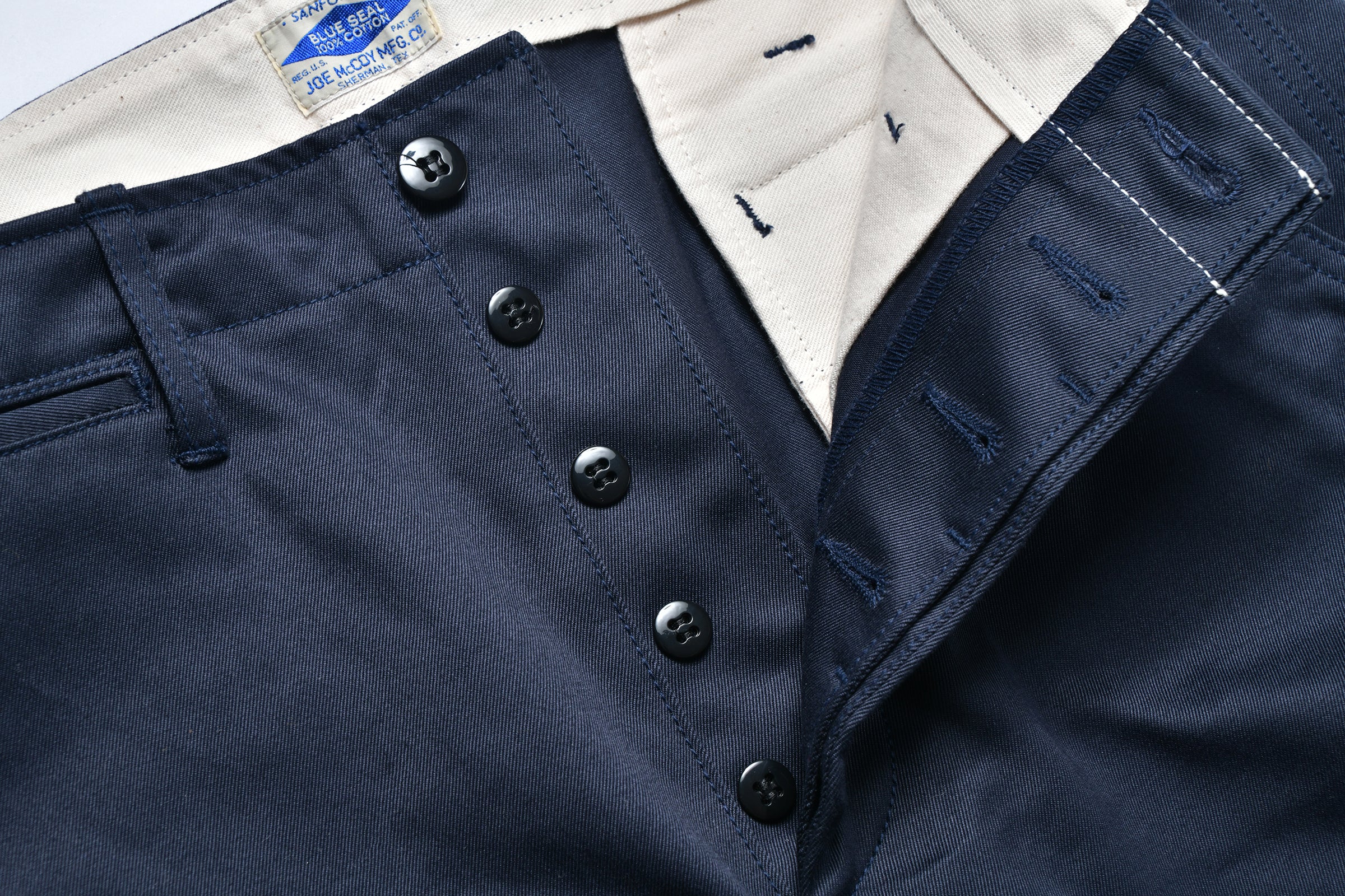 JOE McCOY CHINO TROUSERS - Image 5