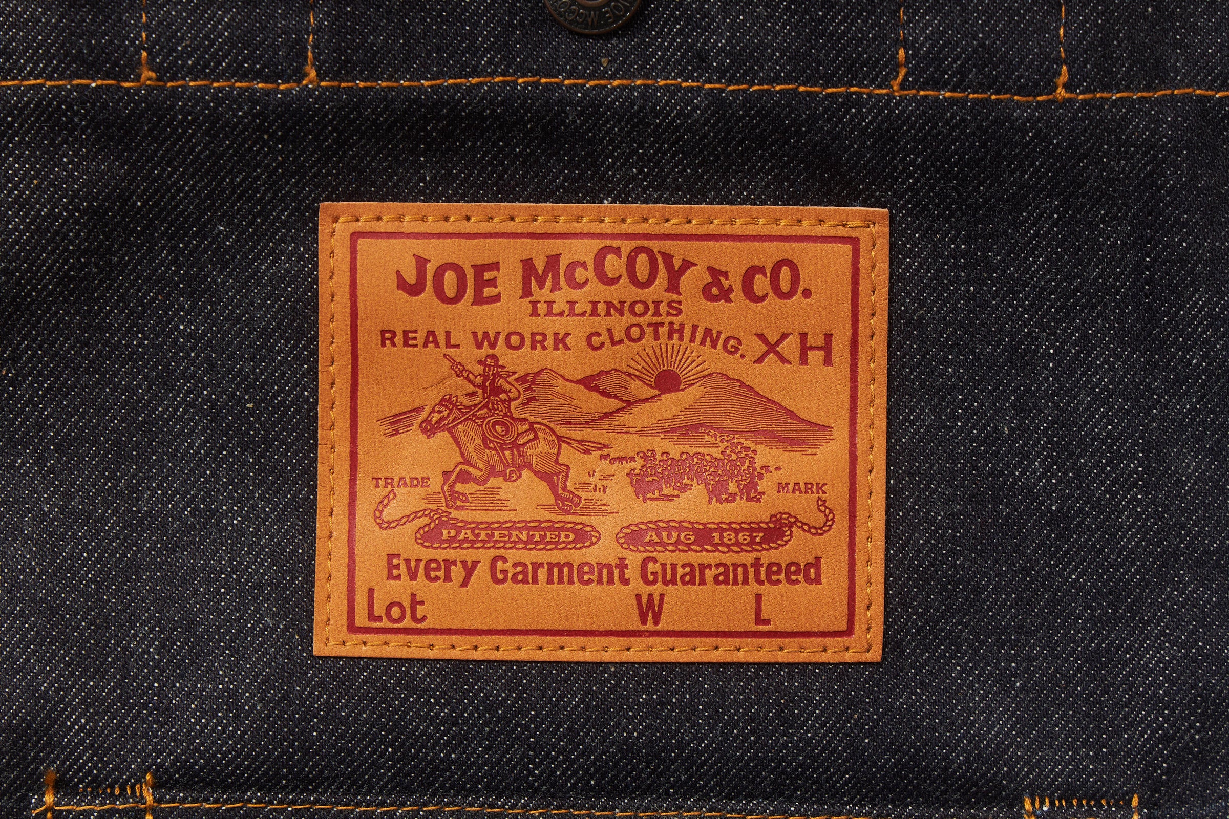 JOE McCOY DENIM SOUVENIR BAG - Image 4