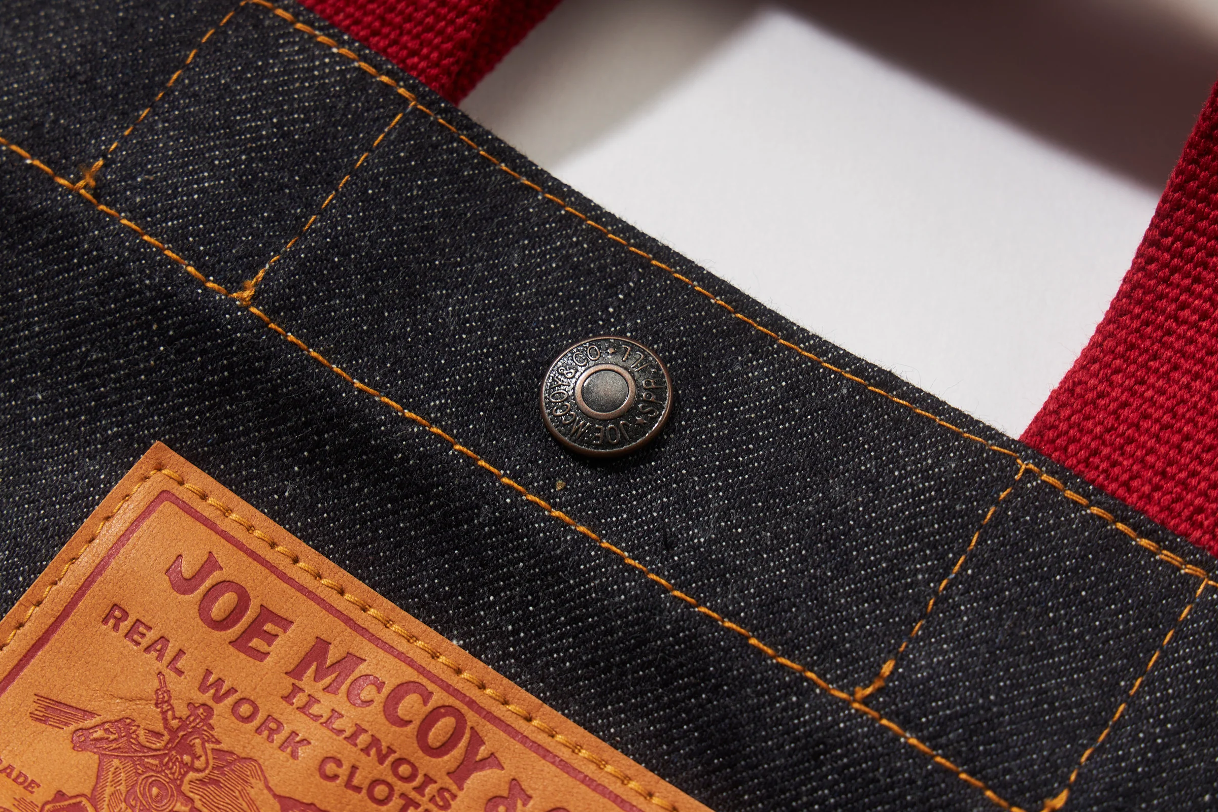 JOE McCOY DENIM SOUVENIR BAG - Image 5